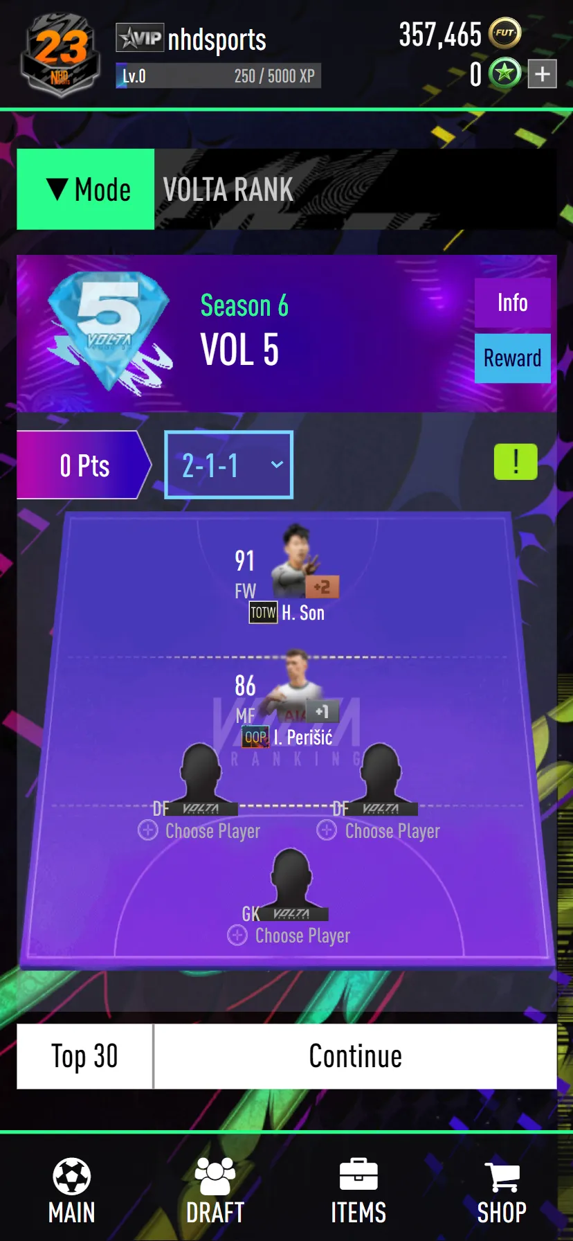 NHDFUT 23 Draft & Packs | Indus Appstore | Screenshot