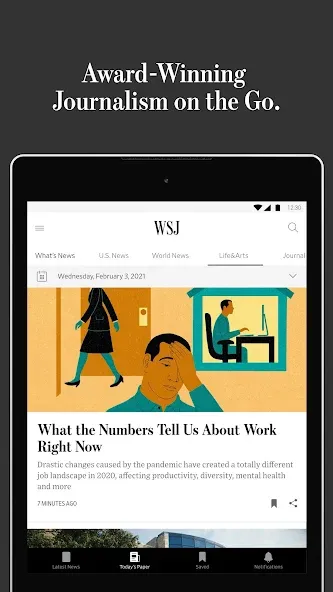 The Wall Street Journal. | Indus Appstore | Screenshot