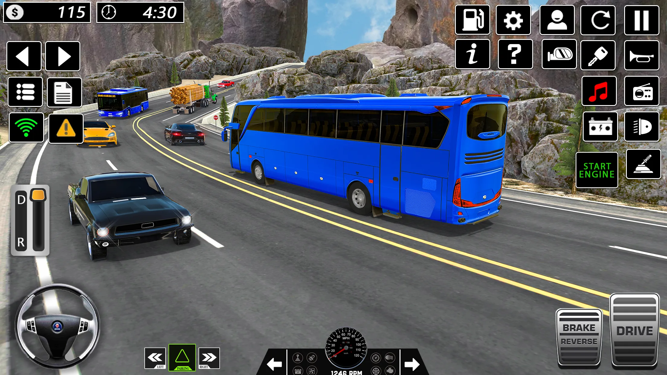 Coach Bus Simulator 3D Driving | Indus Appstore | Screenshot