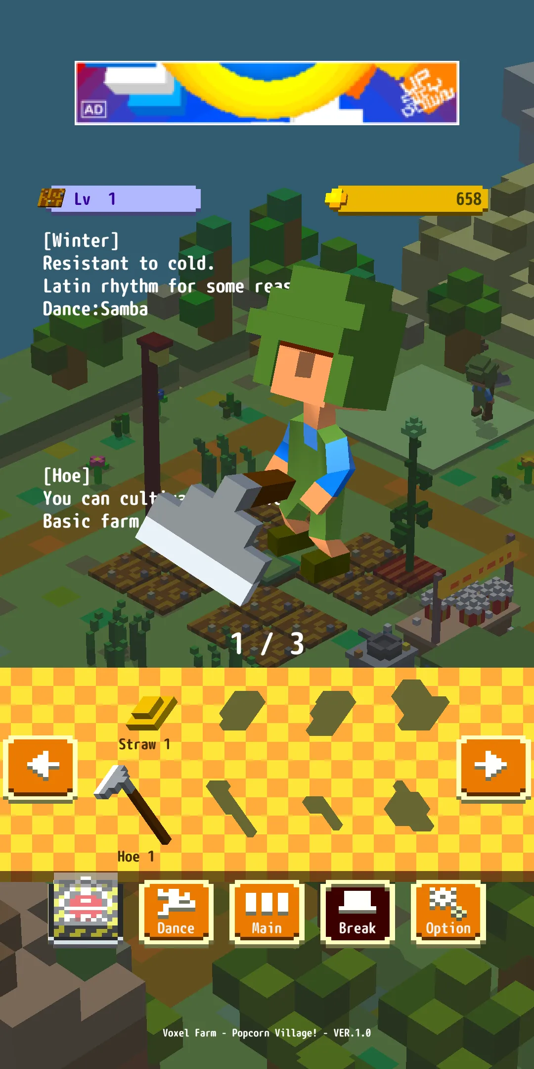 Voxel Farm - Popcorn Village - | Indus Appstore | Screenshot