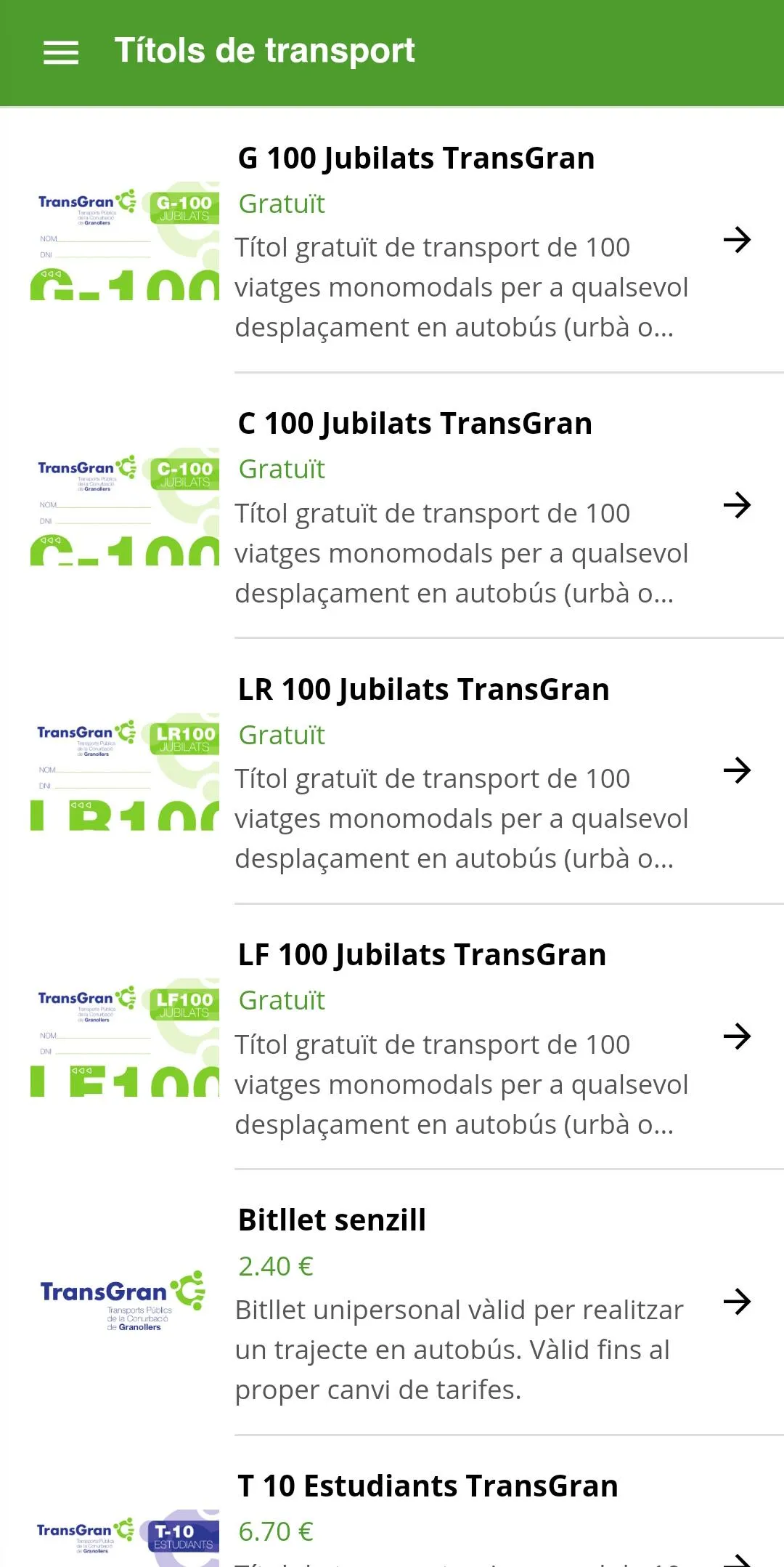 TransGran | Indus Appstore | Screenshot