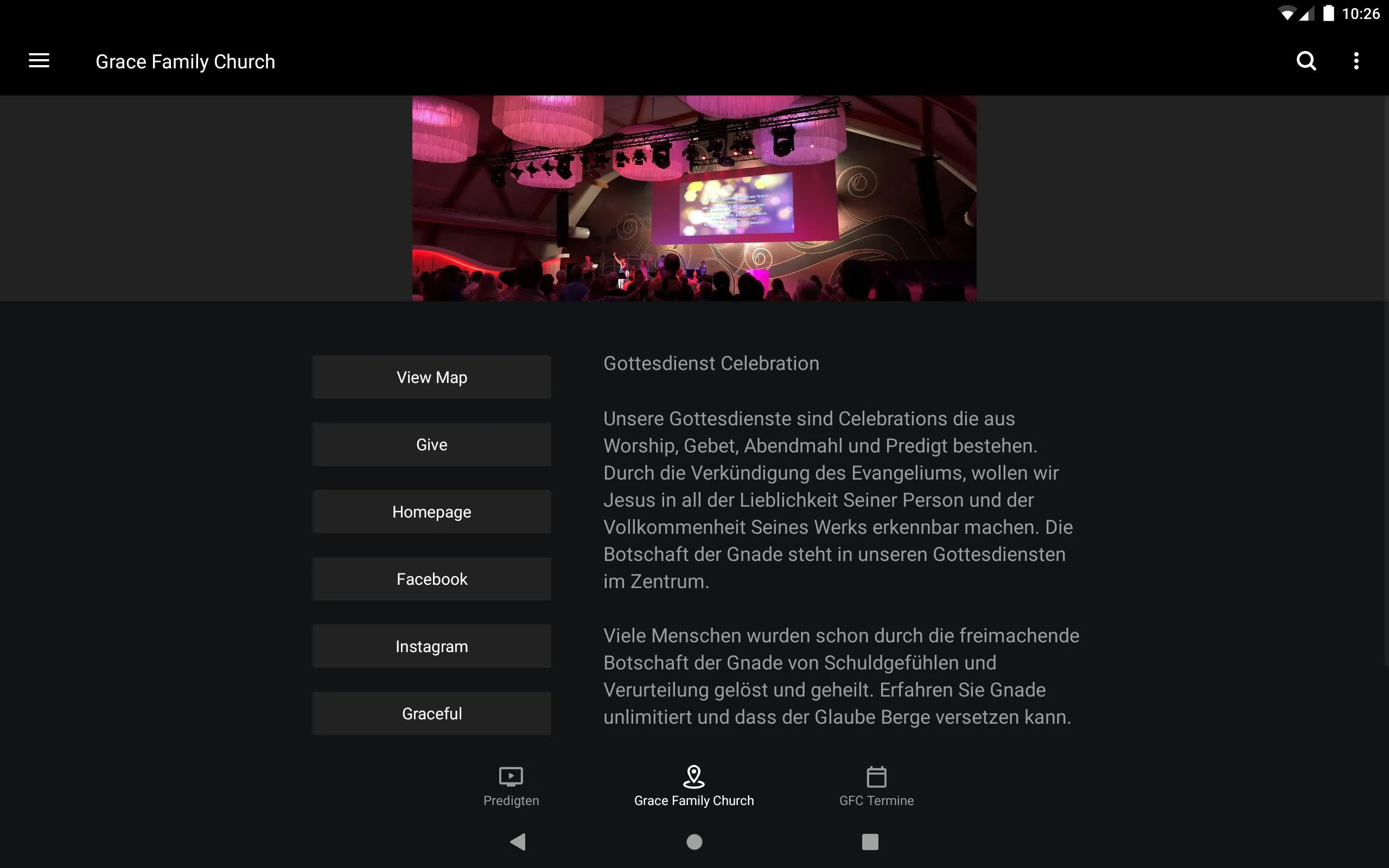 Grace Family Church App | Indus Appstore | Screenshot