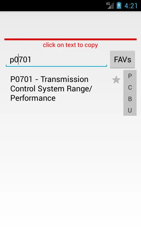 OBD Codes | Indus Appstore | Screenshot