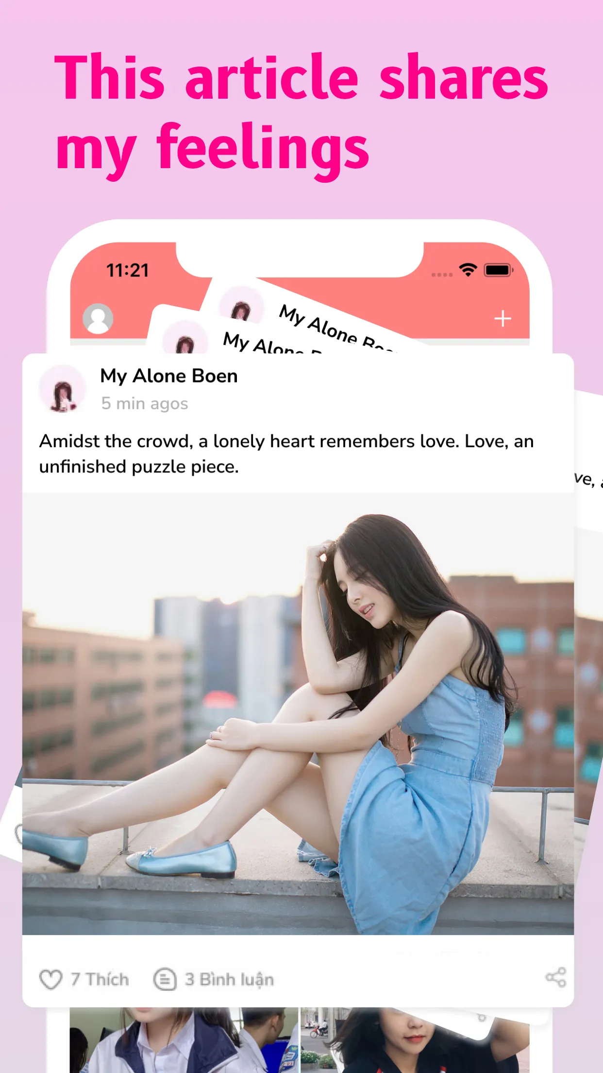 Lonely - Chat with Strangers | Indus Appstore | Screenshot