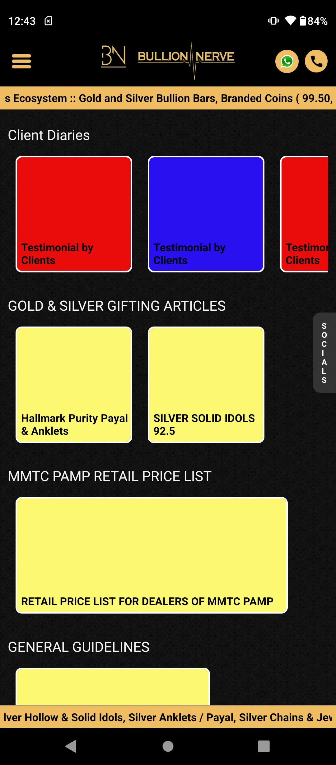 Bullion Nerve | Indus Appstore | Screenshot