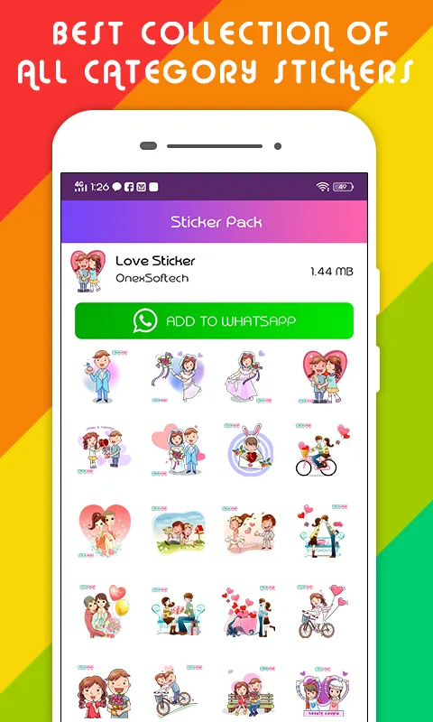 Quick Chat Stickers | Indus Appstore | Screenshot