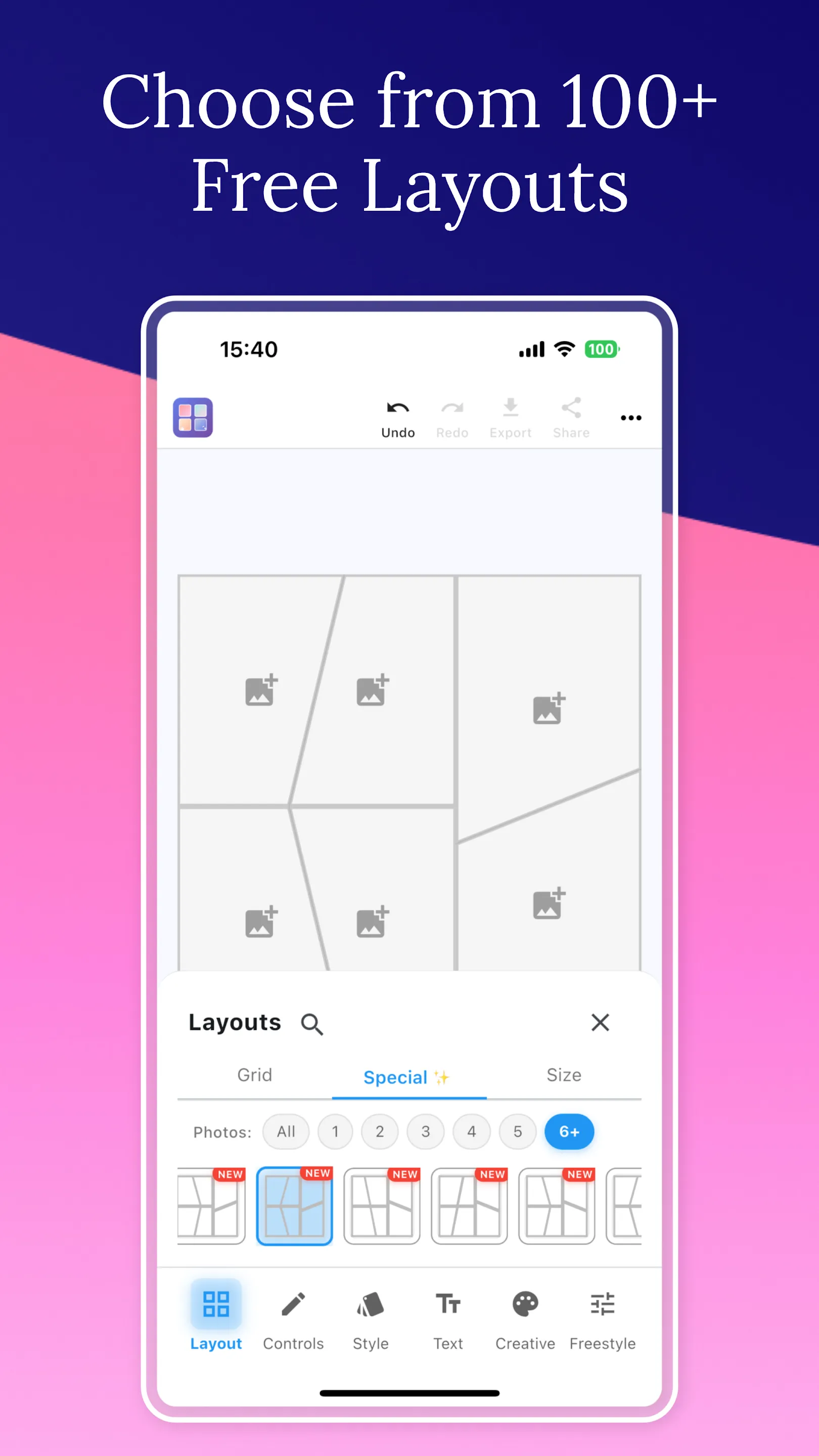 Photo Collage Maker - AI Edits | Indus Appstore | Screenshot
