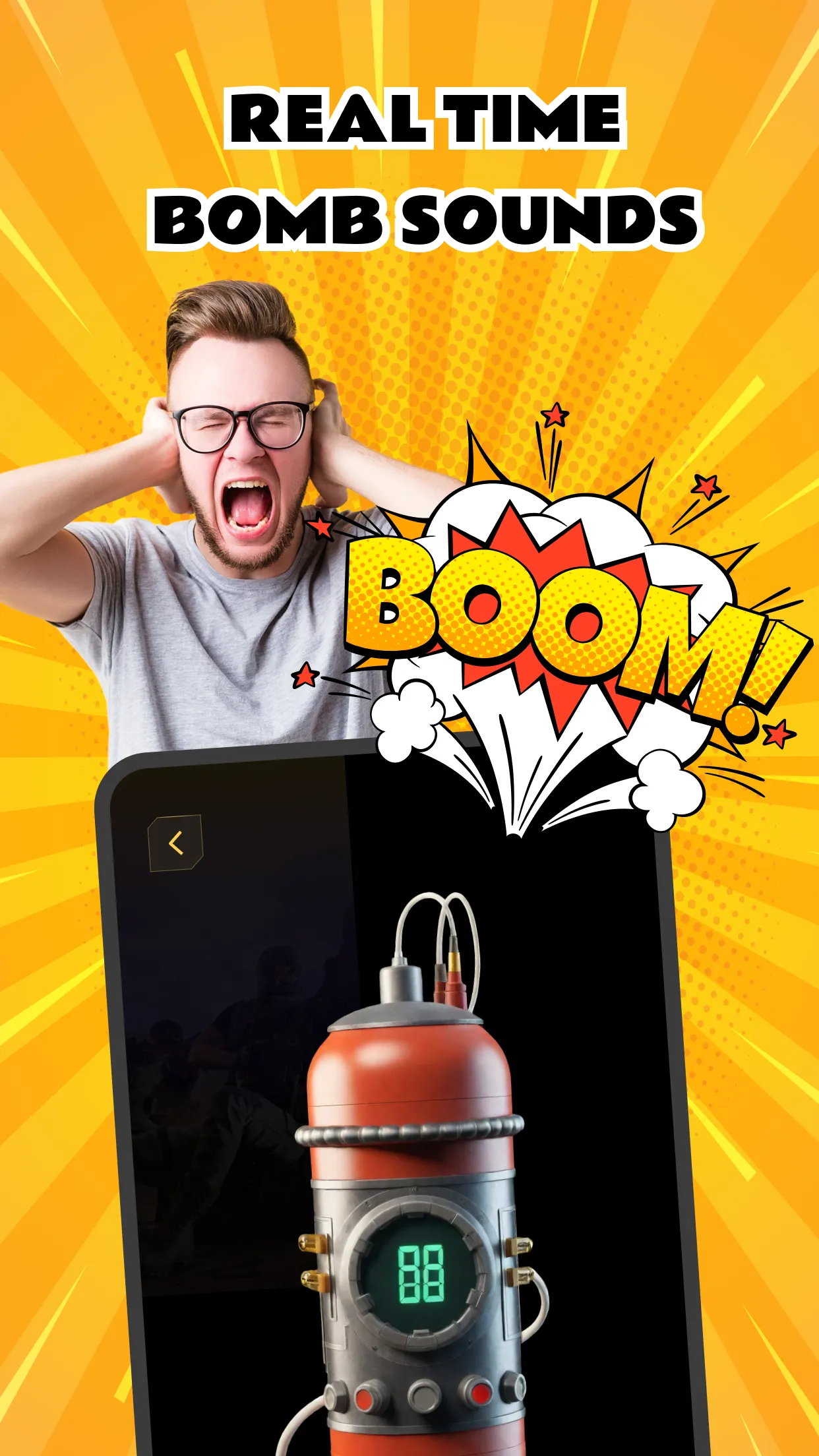 Time Bomb - Prank Gun Sounds | Indus Appstore | Screenshot