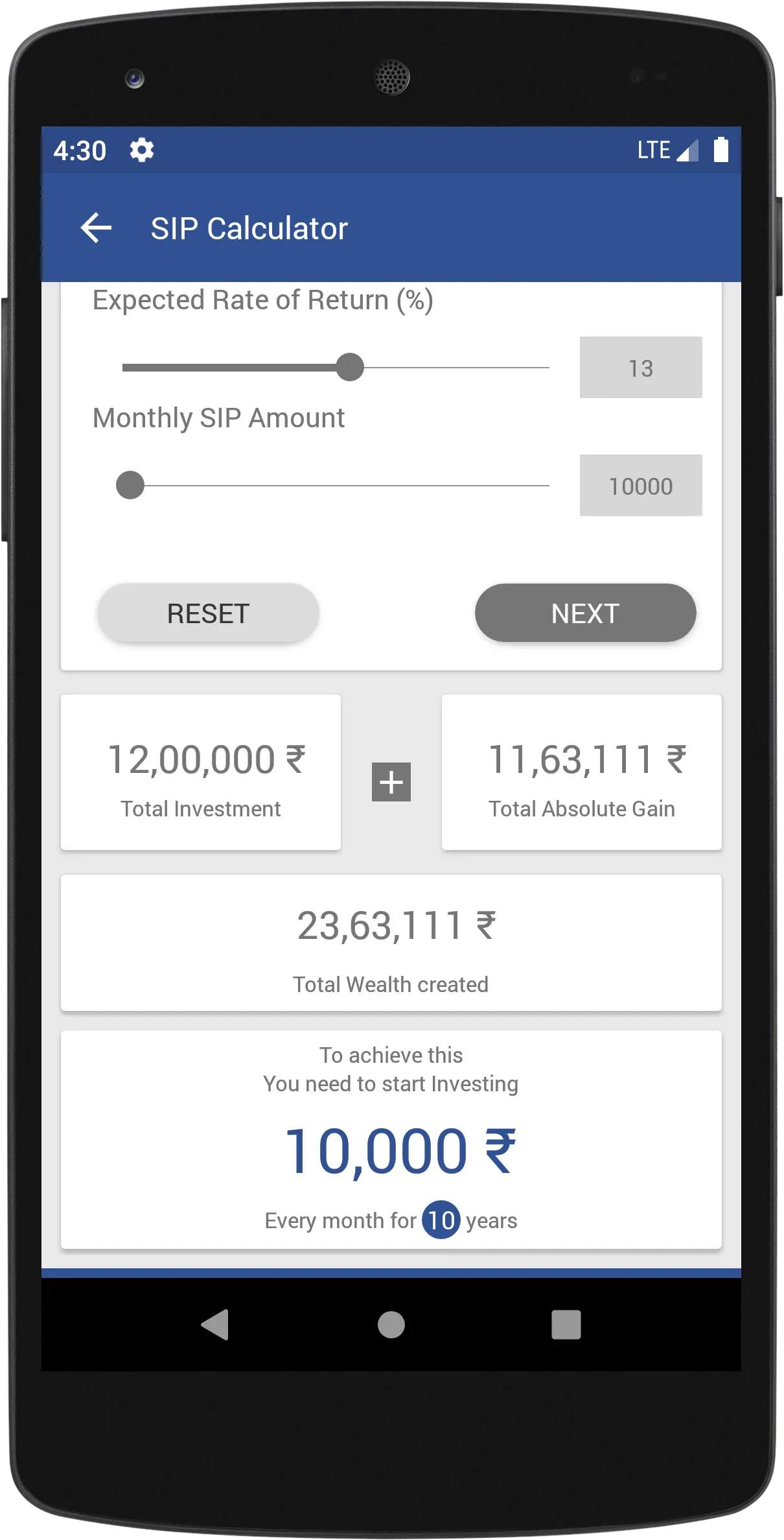 Infi Wealth | Indus Appstore | Screenshot