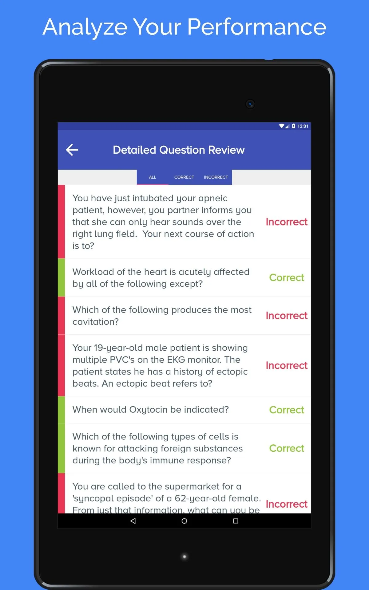 Paramedic Practice Test | Indus Appstore | Screenshot