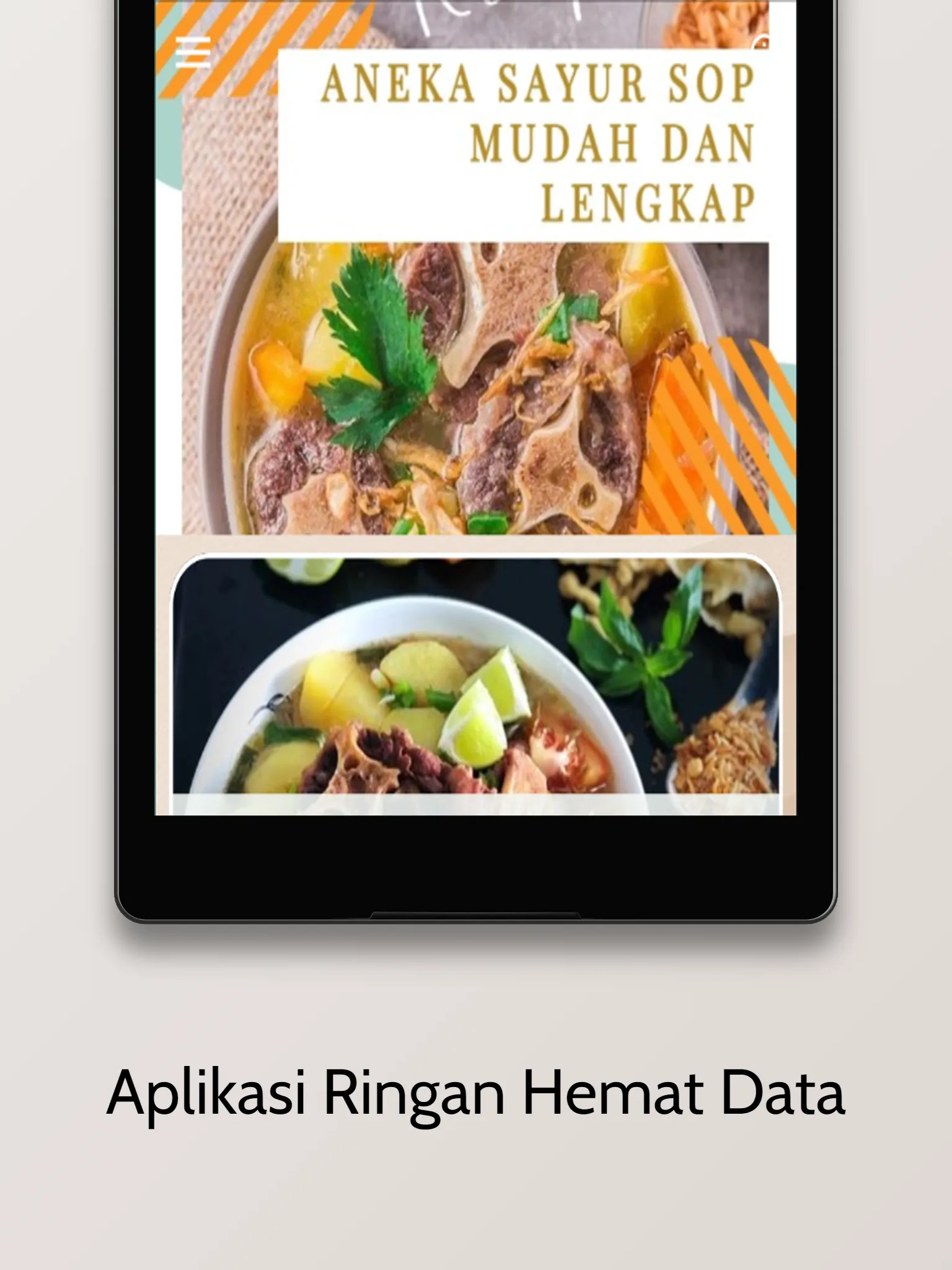 Resep Aneka Sop Mudah Lengkap | Indus Appstore | Screenshot