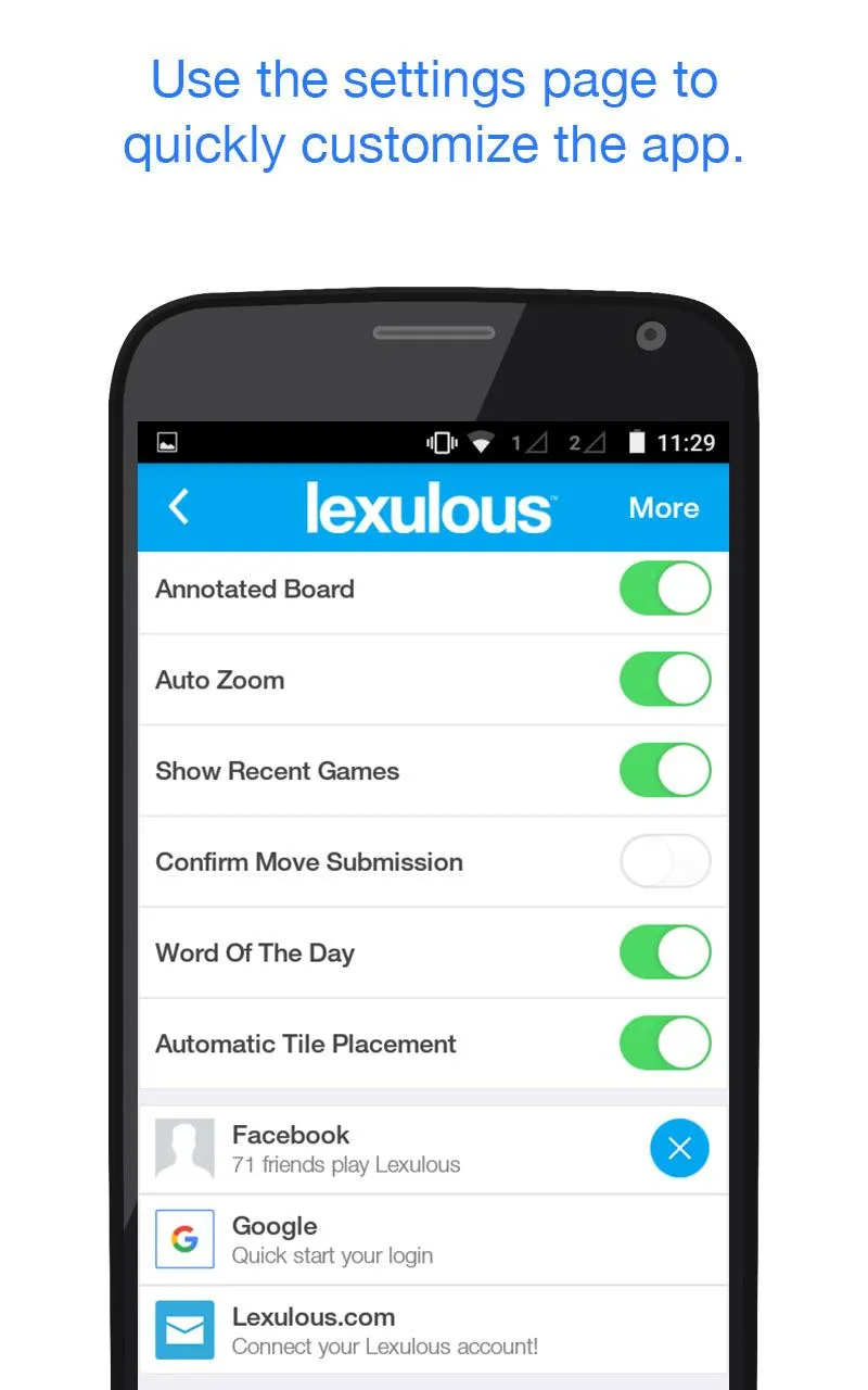 Lexulous Word Game | Indus Appstore | Screenshot