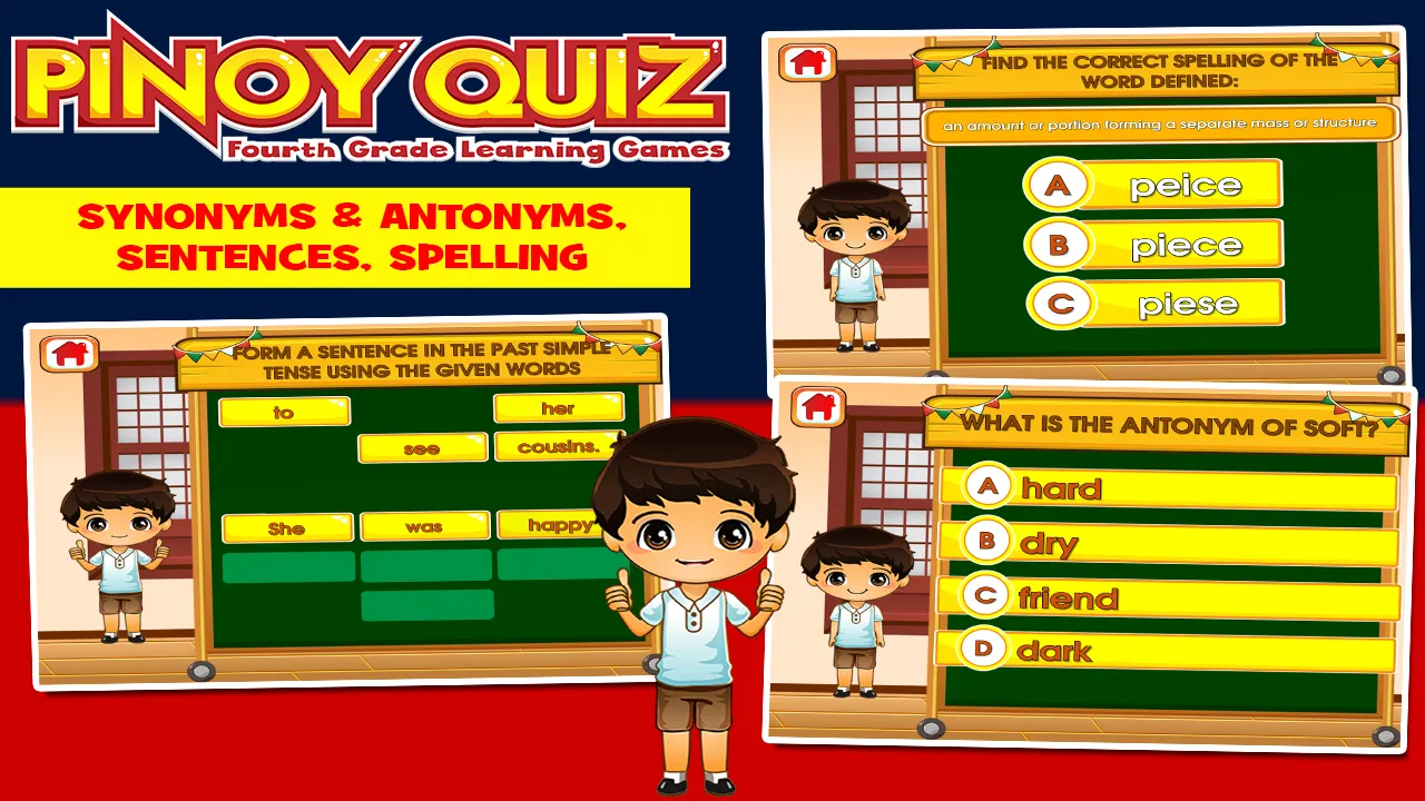 Pinoy 4th Grade Learning Games | Indus Appstore | Screenshot