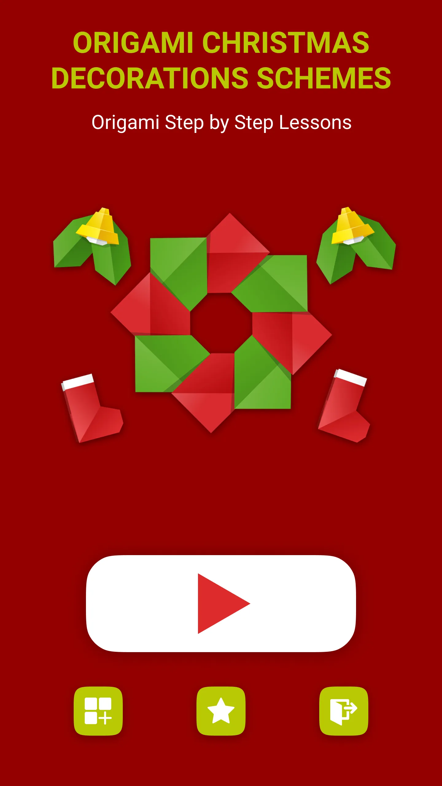 Origami Christmas Decorations | Indus Appstore | Screenshot