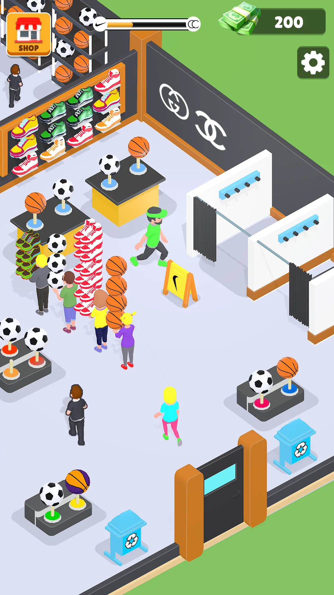 Outlet Store 3d – Tycoon Game | Indus Appstore | Screenshot