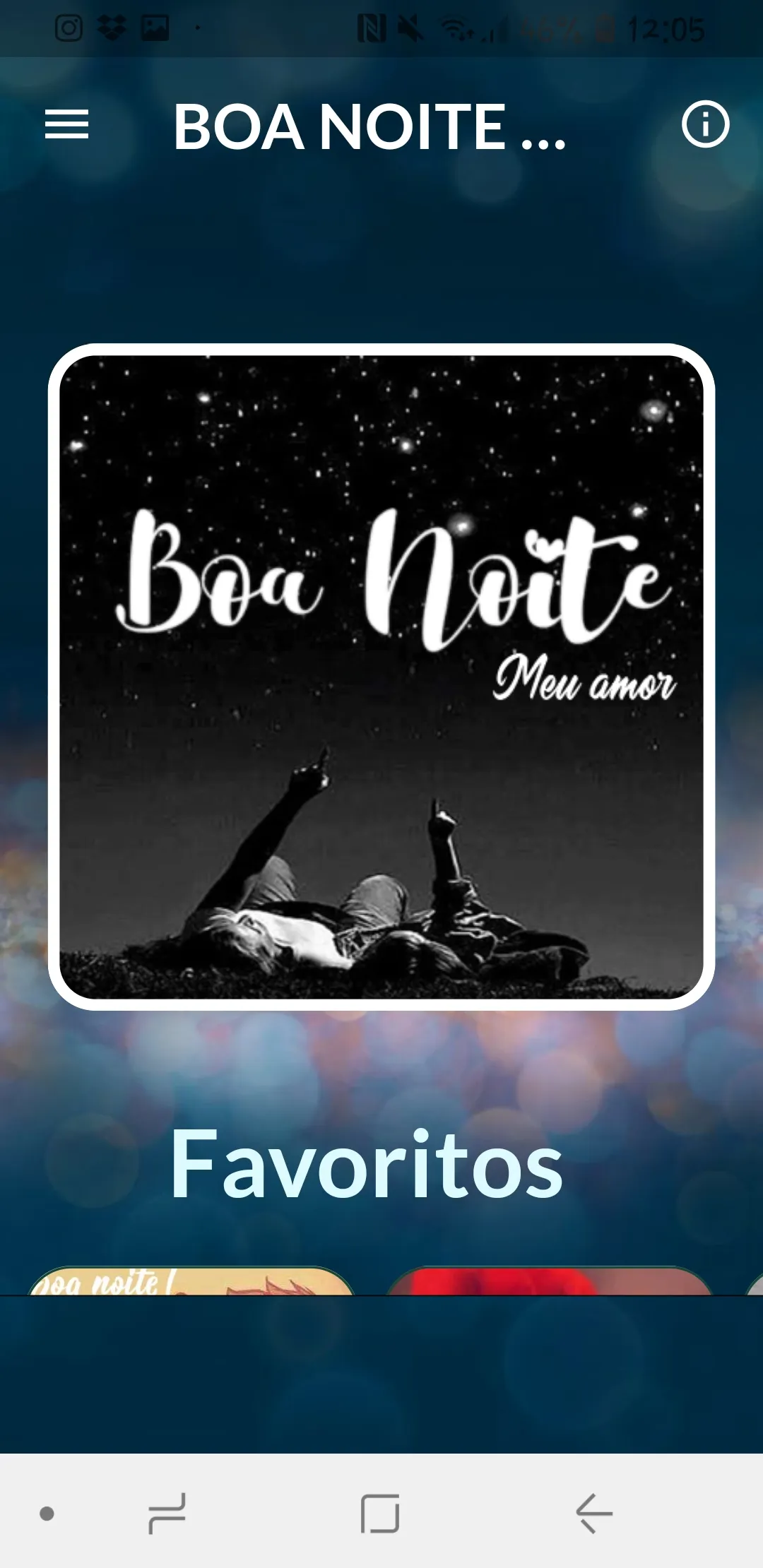 BOA NOITE, AMOR DA MINHA VIDA! | Indus Appstore | Screenshot