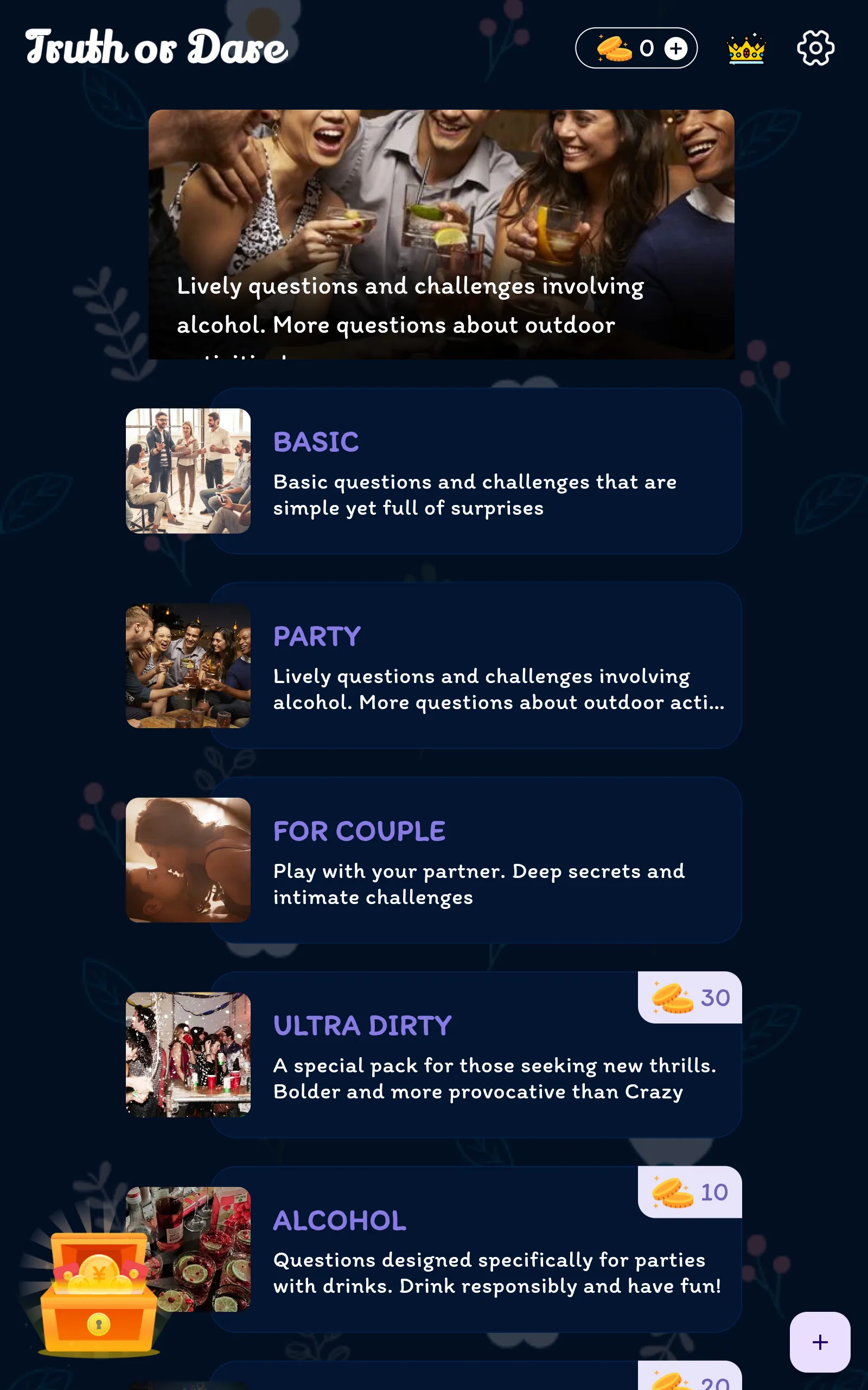 Truth Or Dare - Party Game | Indus Appstore | Screenshot