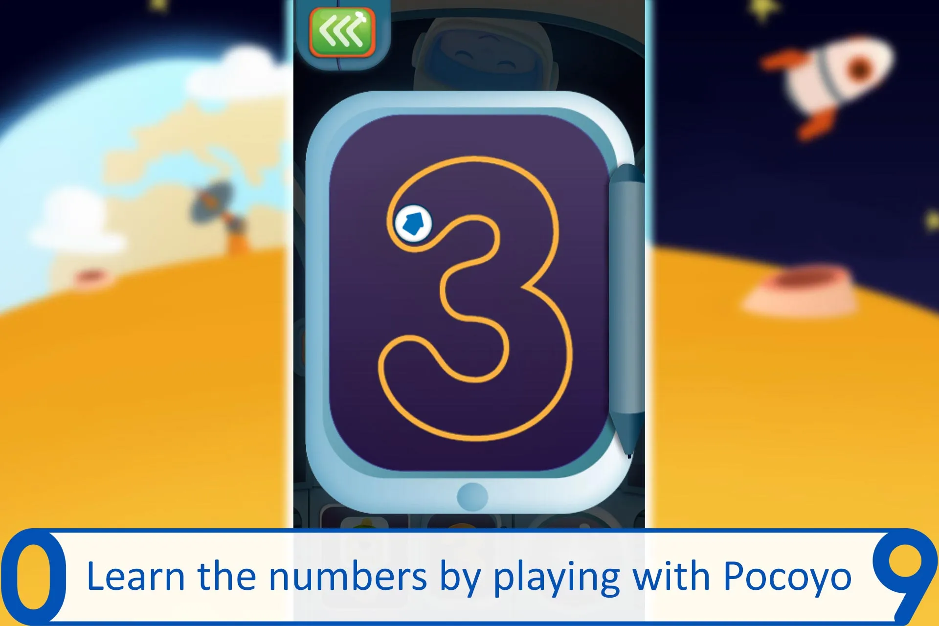 Pocoyo 1,2,3 Space Adventure | Indus Appstore | Screenshot