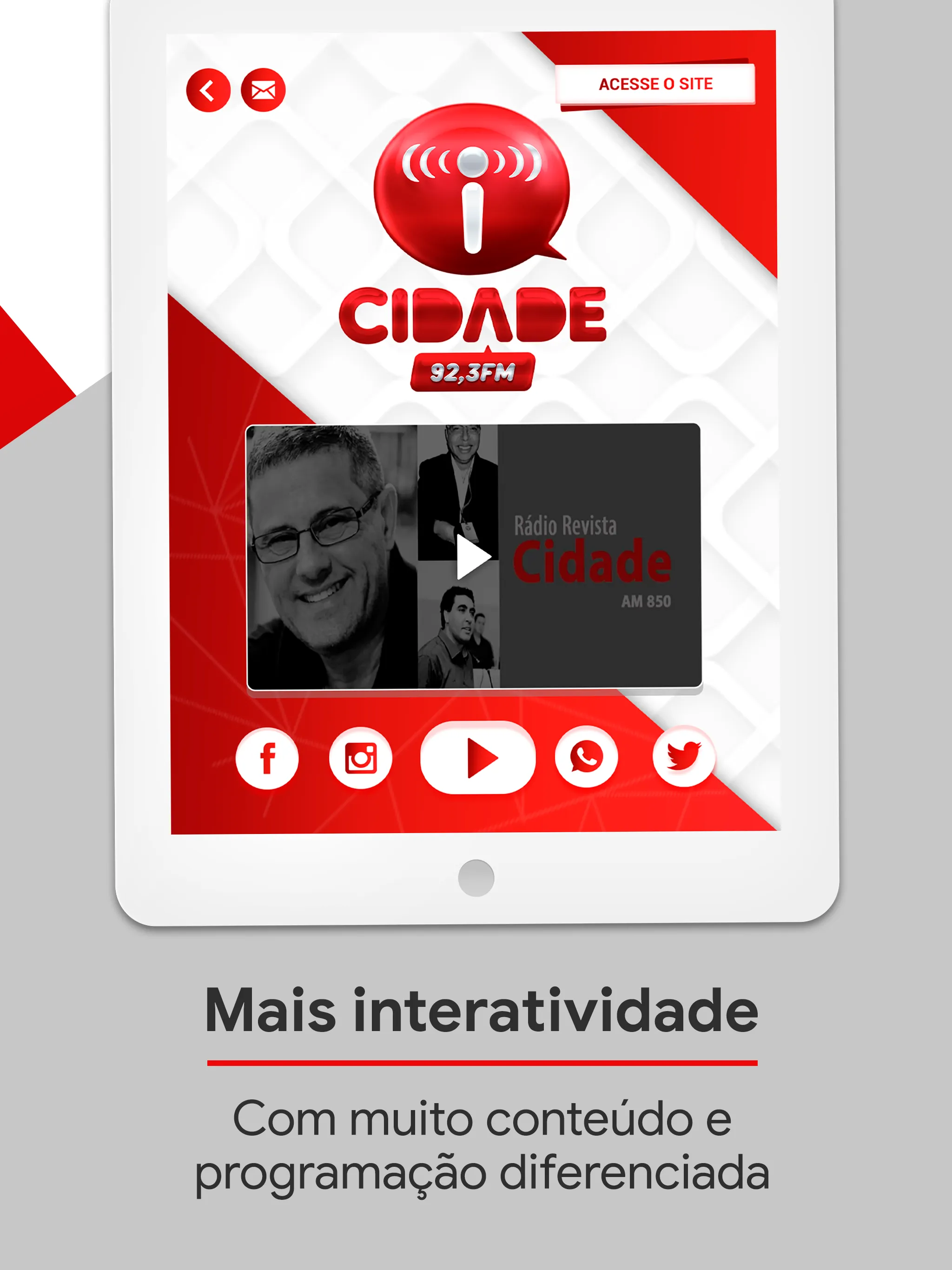 Radio Cidade Brusque | Indus Appstore | Screenshot