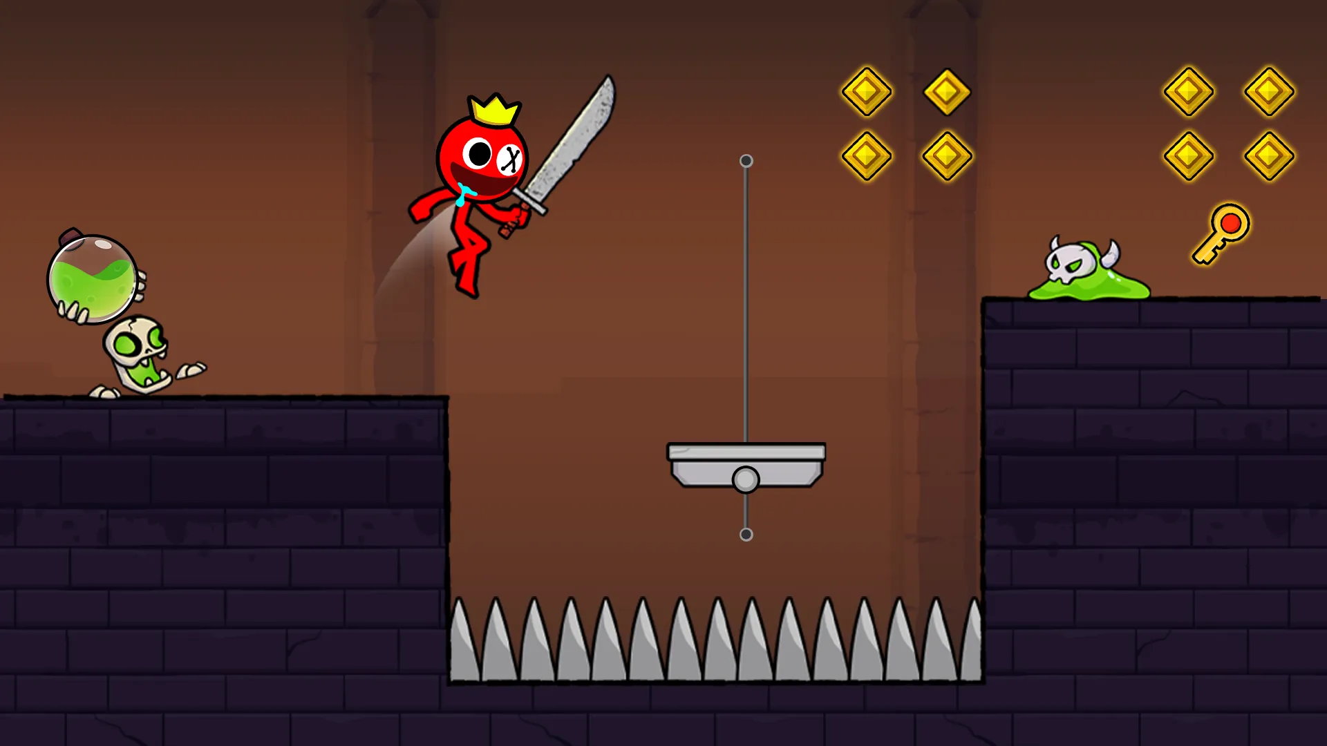 Red Stickman: Stick Adventure | Indus Appstore | Screenshot