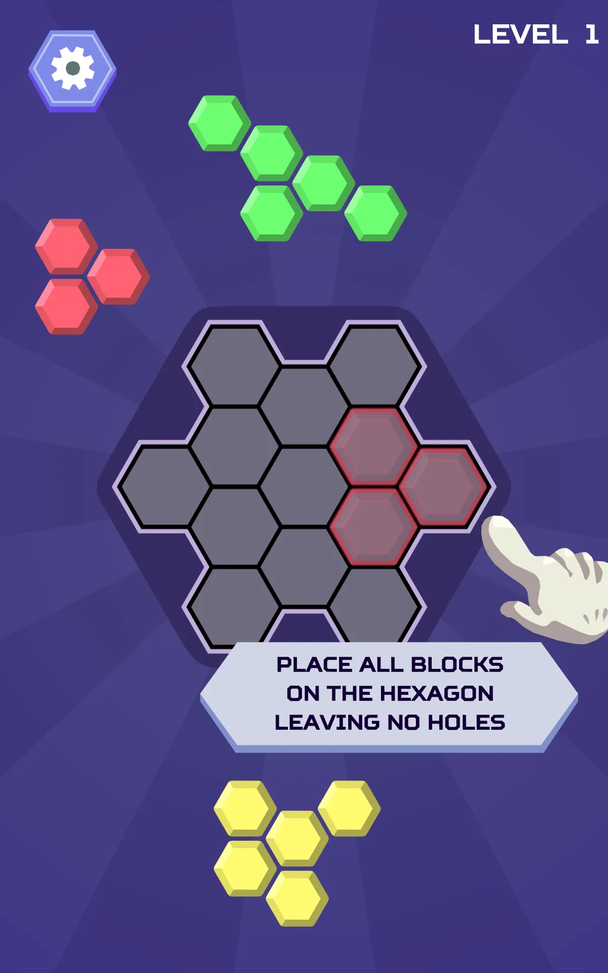 Hex Blocks Puzzle | Indus Appstore | Screenshot