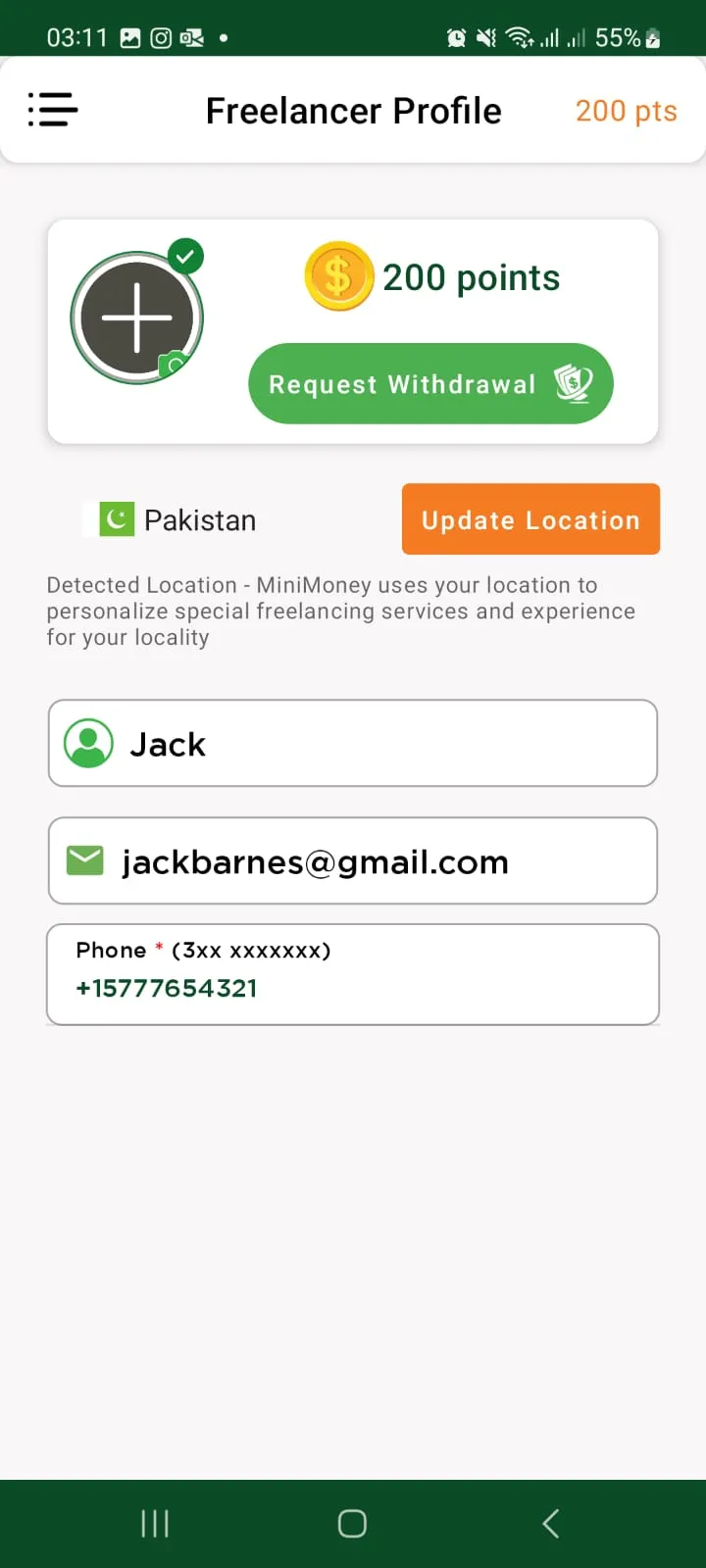 MiniMoney | Indus Appstore | Screenshot