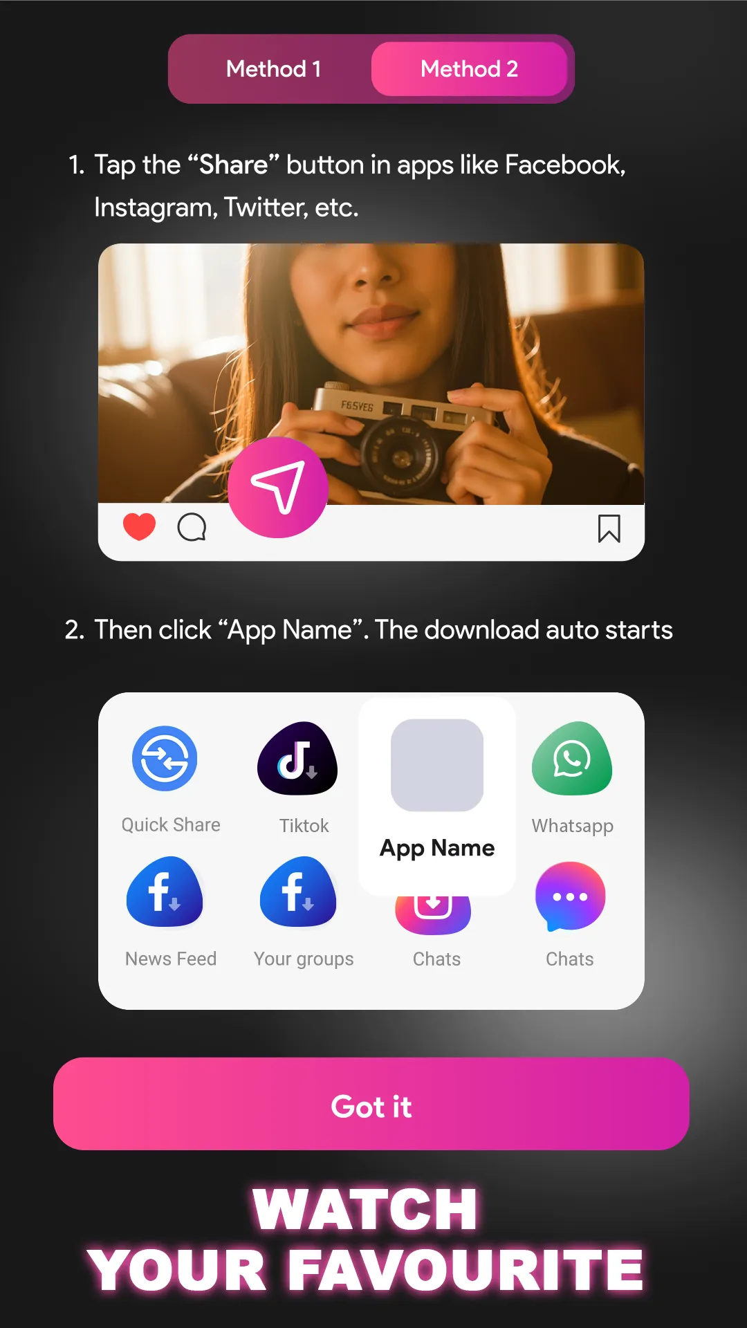 Status Saver: Download Video | Indus Appstore | Screenshot