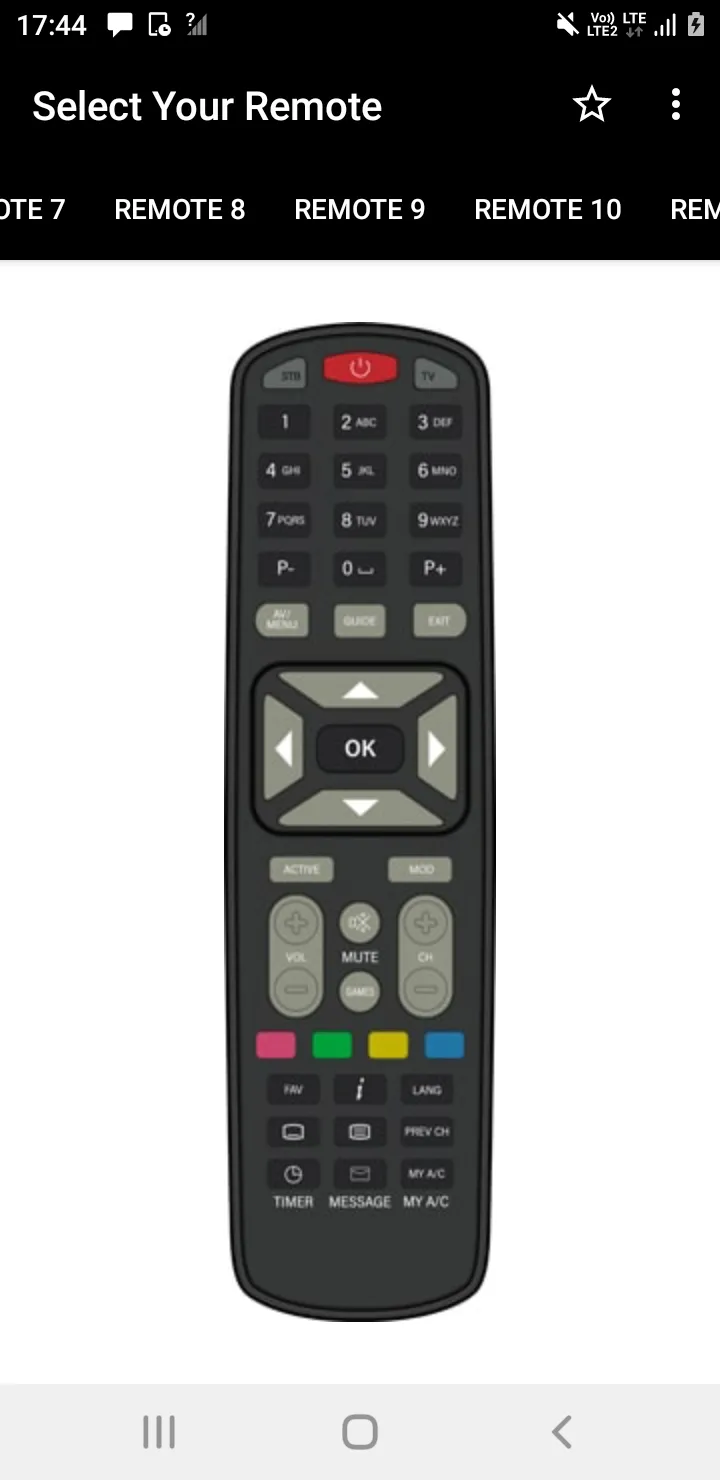 Dish TV Remote | Indus Appstore | Screenshot