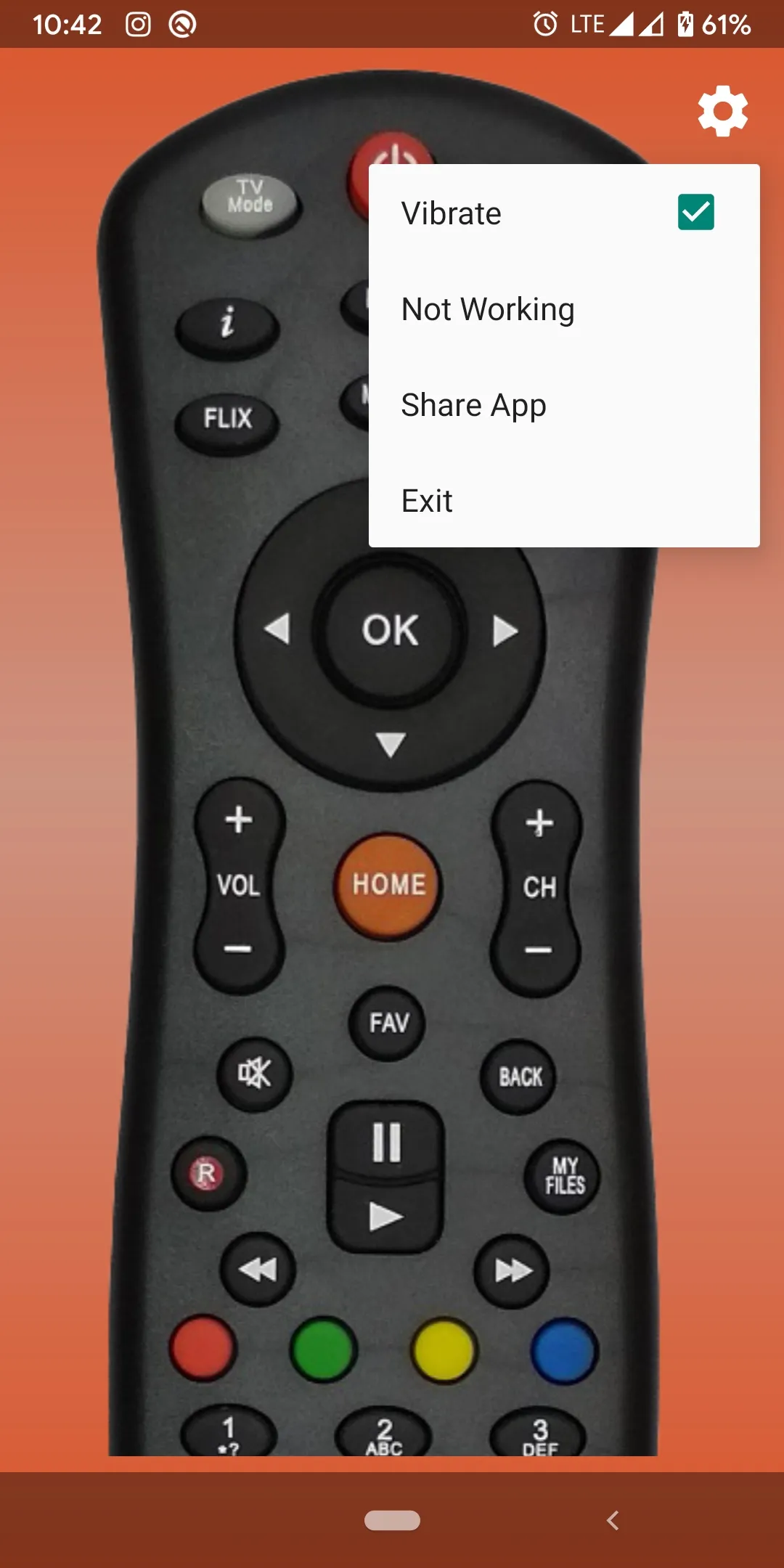 Dish Tv Remote | Indus Appstore | Screenshot