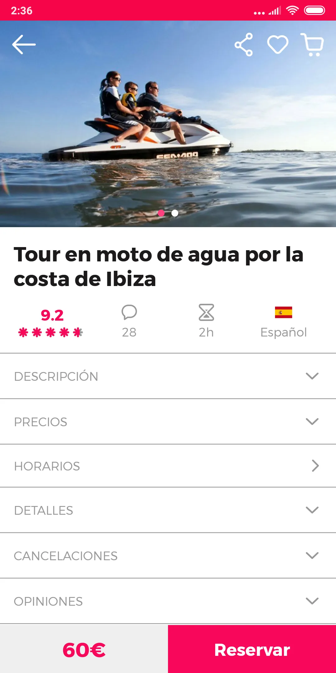 Ibiza Guide by Civitatis | Indus Appstore | Screenshot