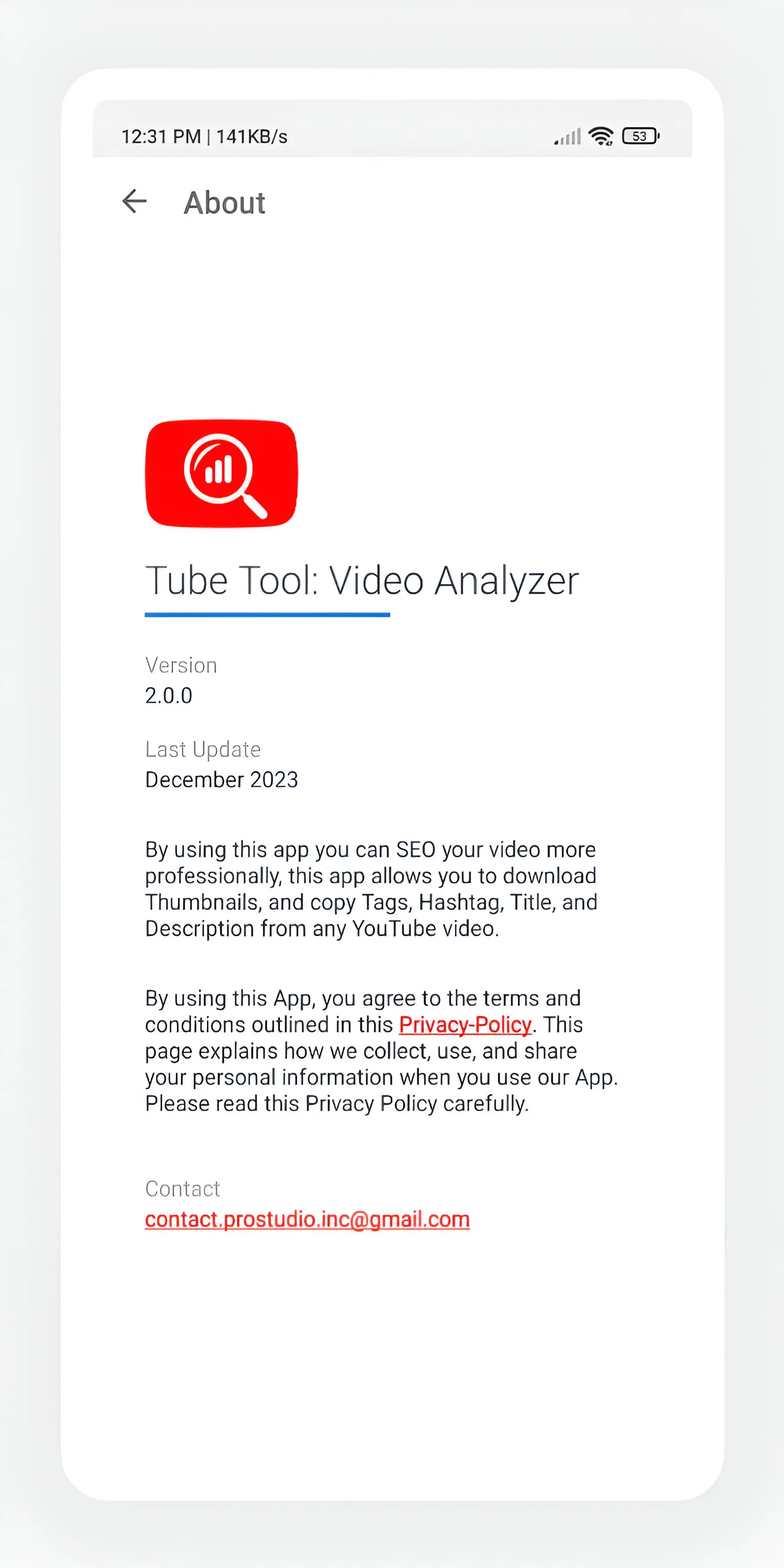 TubeTool - Boost Your Videos | Indus Appstore | Screenshot