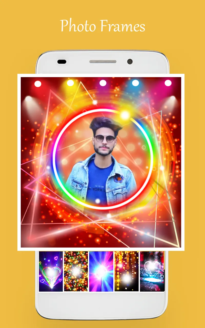 Neon photo editor and frames | Indus Appstore | Screenshot