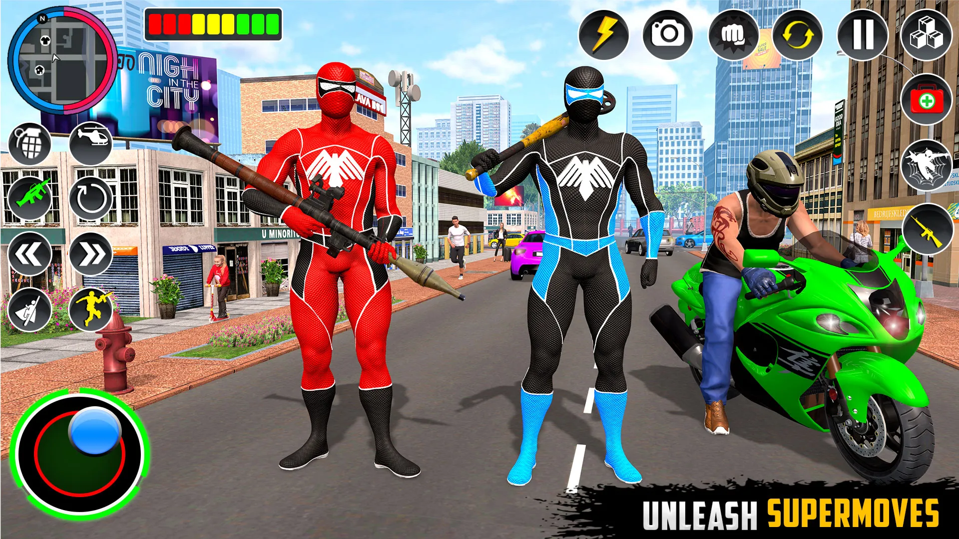 Spider Rope Hero: Vice Town 3D | Indus Appstore | Screenshot
