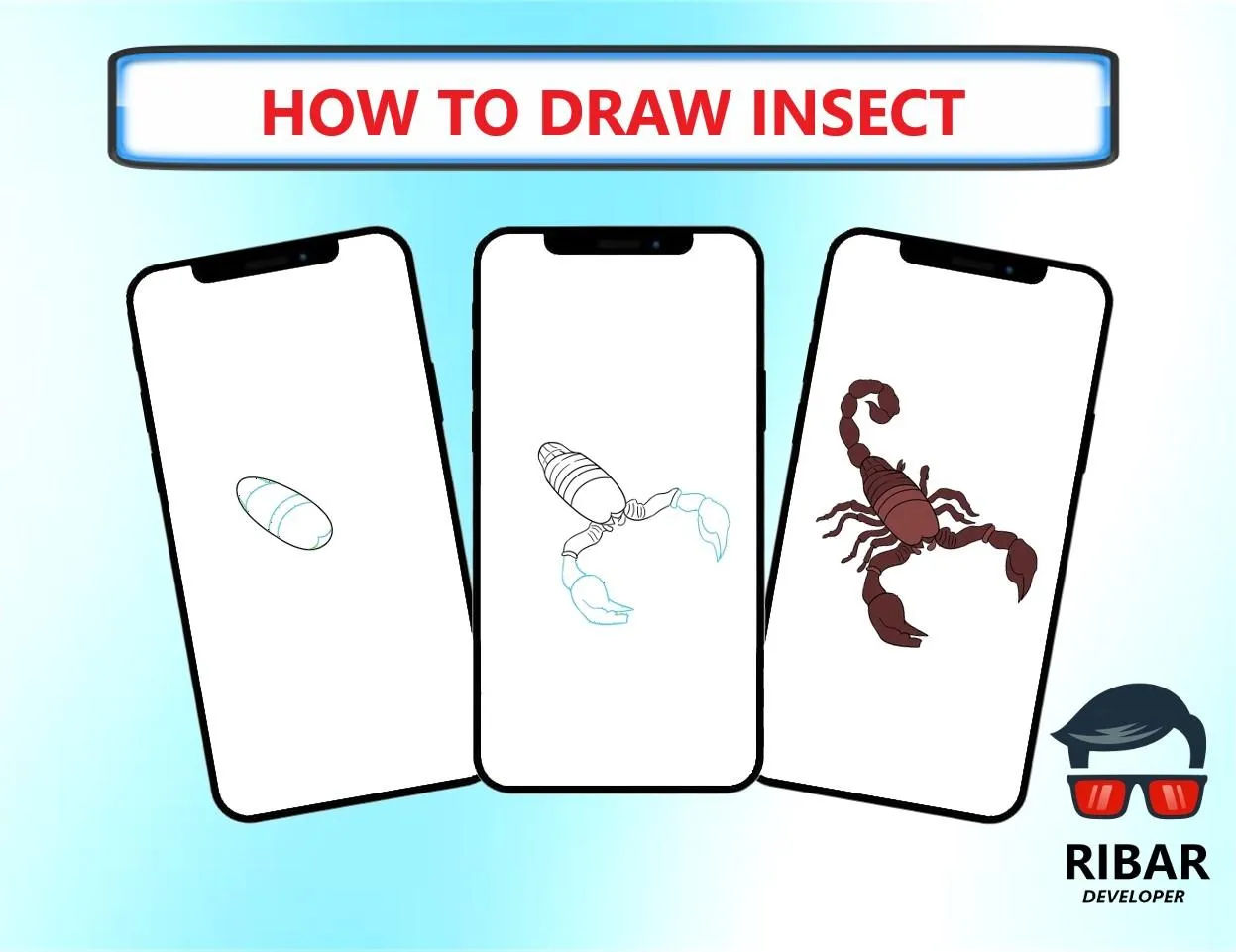 How To Draw Insect | Indus Appstore | Screenshot