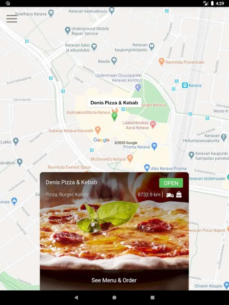 Dennis Pizza & Kebab | Indus Appstore | Screenshot