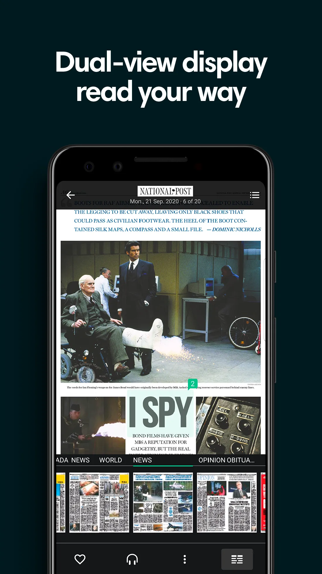 PressReader: News & Magazines | Indus Appstore | Screenshot