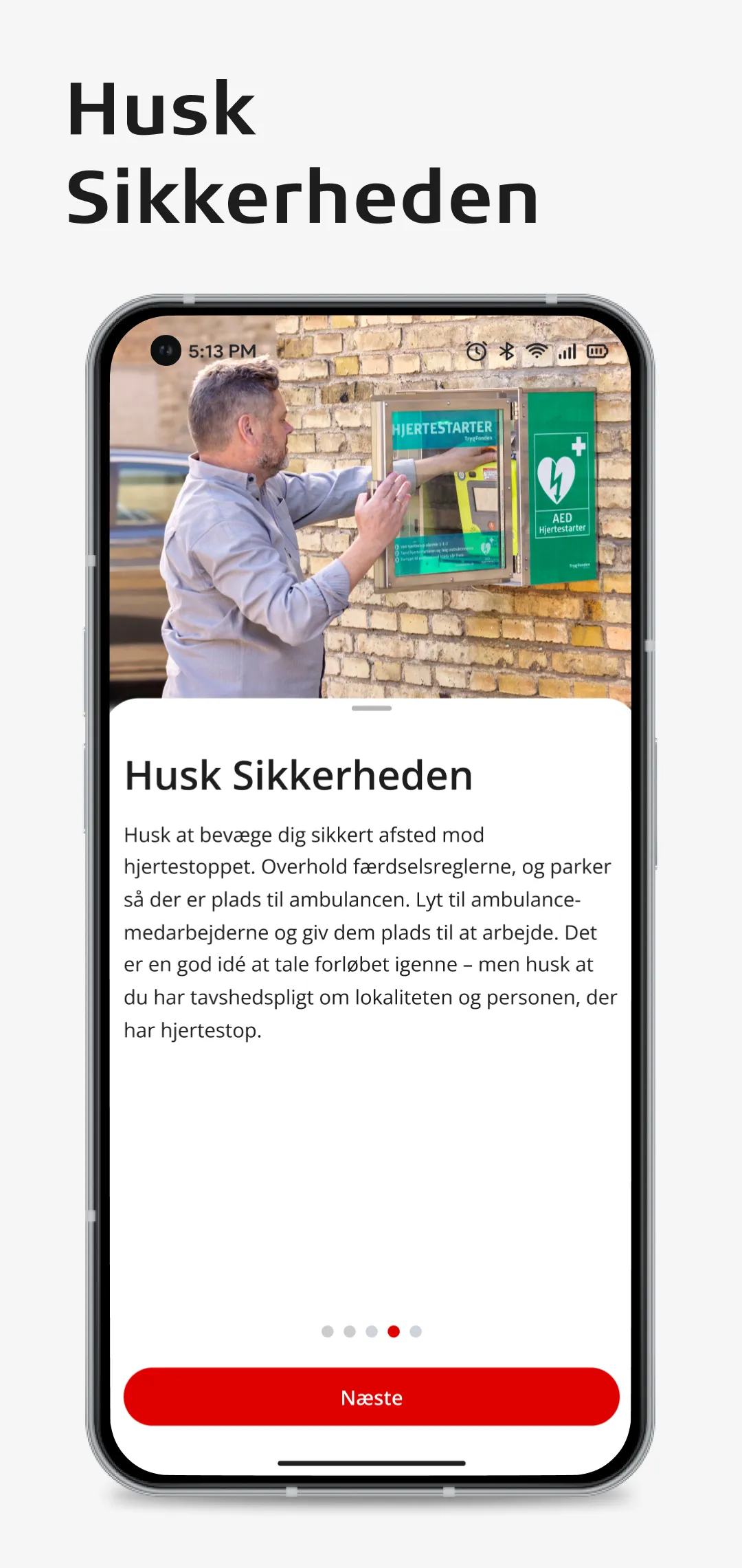 TrygFonden Hjerteløber | Indus Appstore | Screenshot