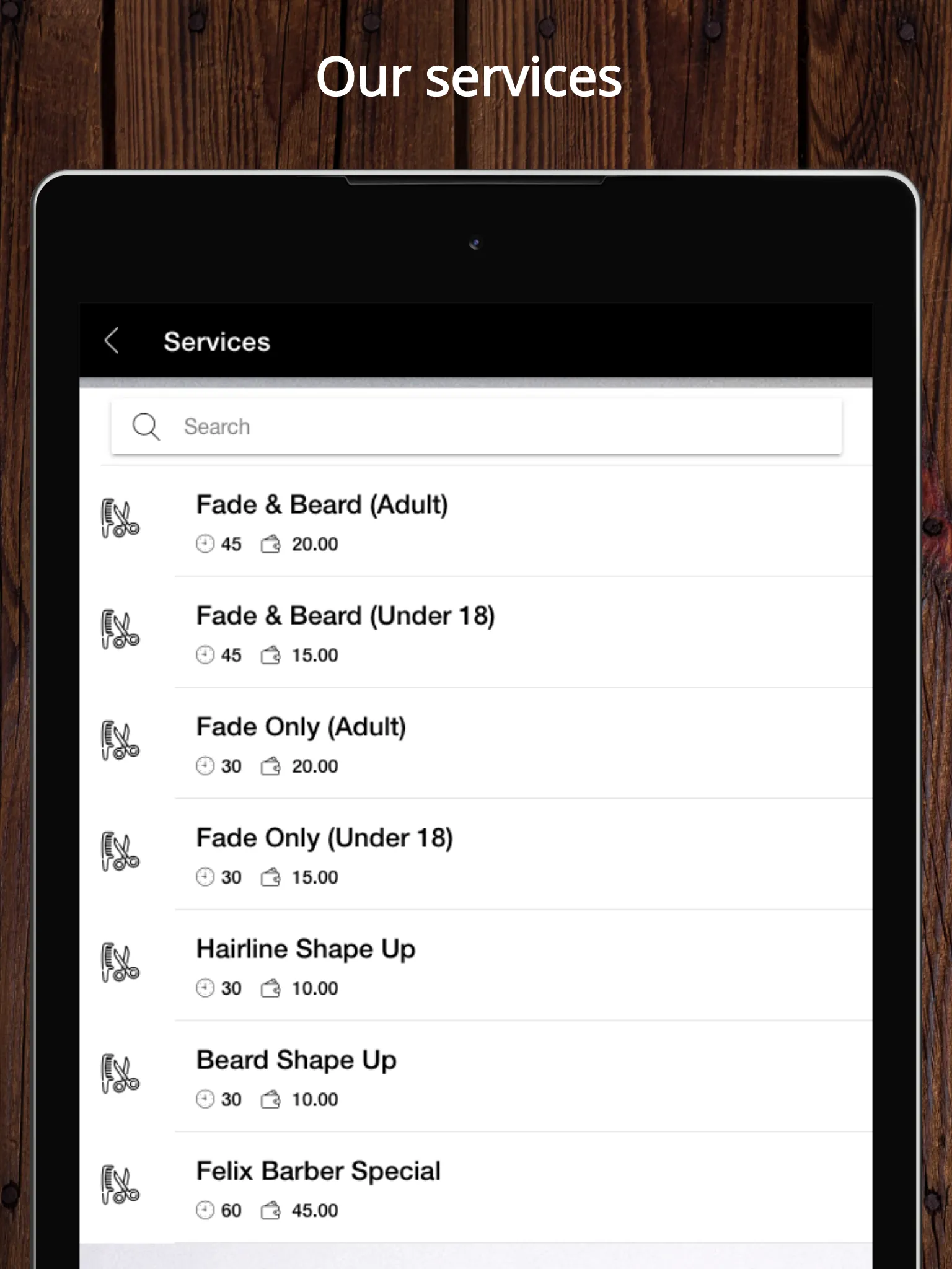 Felix Barbers | Indus Appstore | Screenshot