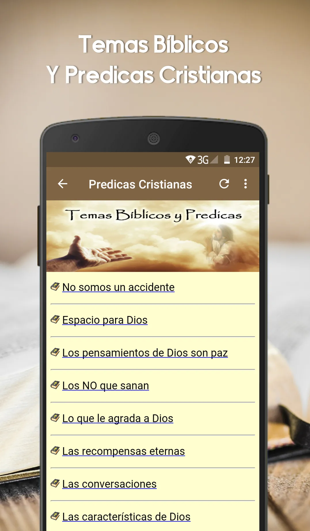 Temas Bíblicos y Predicas | Indus Appstore | Screenshot