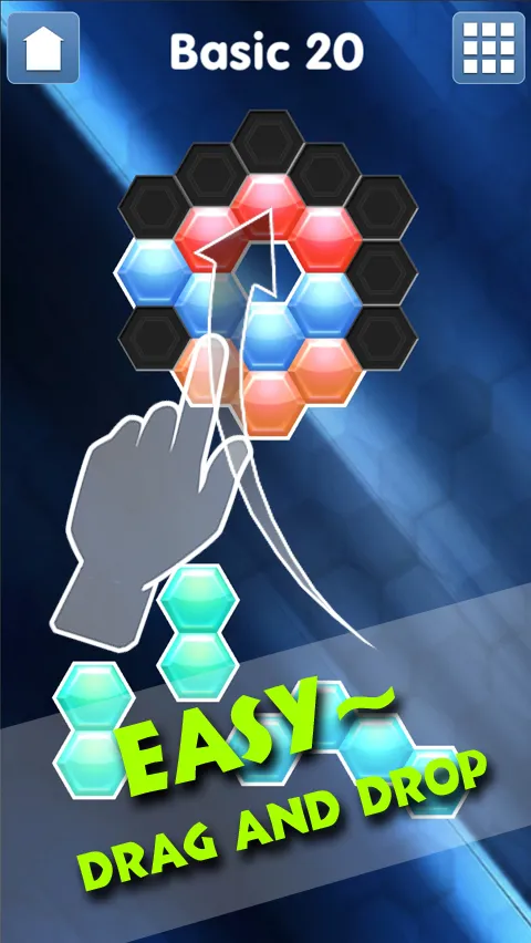 Hexa Block Puzzle | Indus Appstore | Screenshot