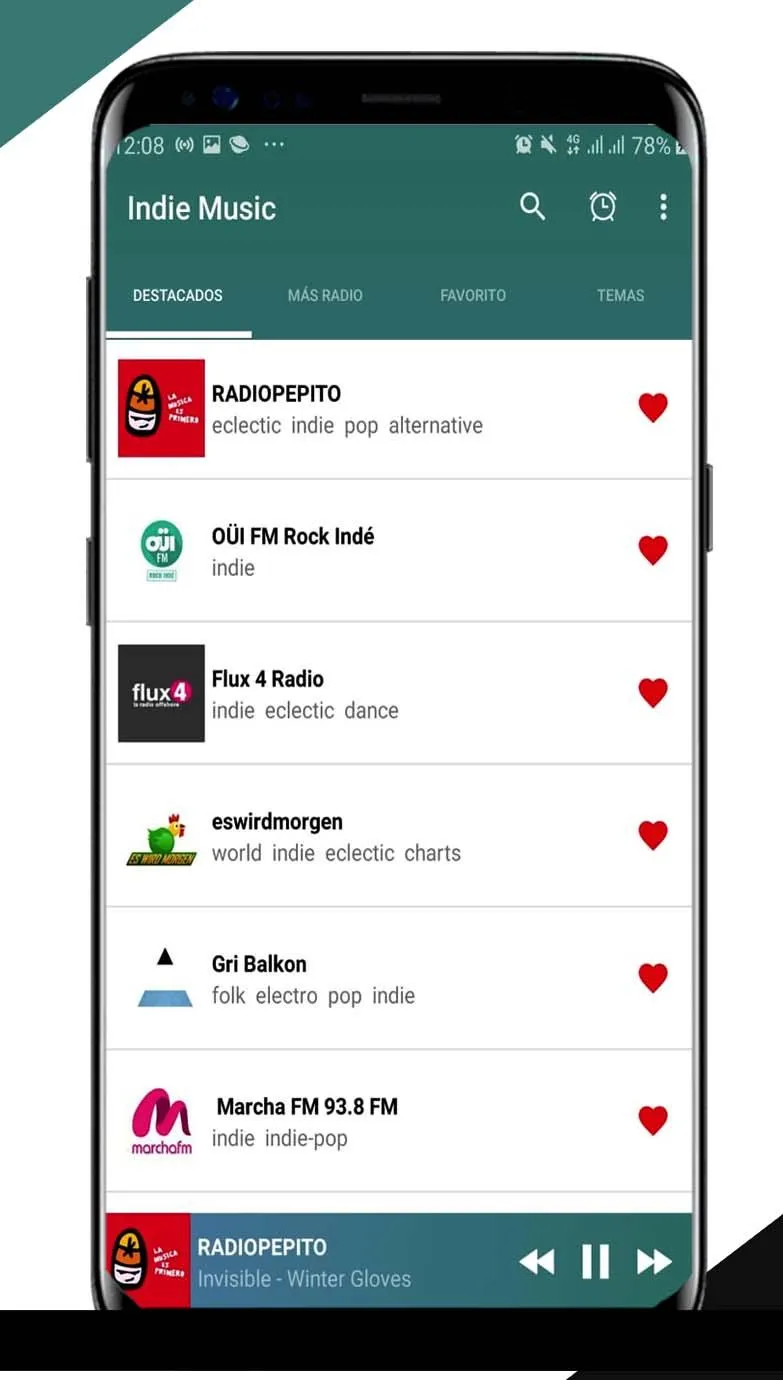 Indie Music Radio | Indus Appstore | Screenshot