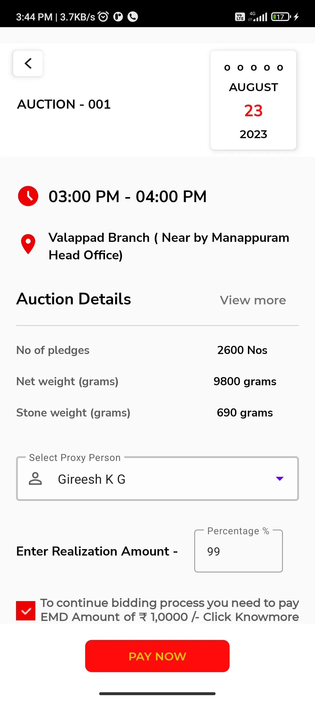 MA-Auction | Indus Appstore | Screenshot