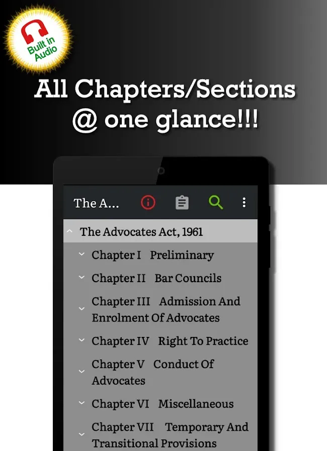 Advocates Act 1961 | Indus Appstore | Screenshot