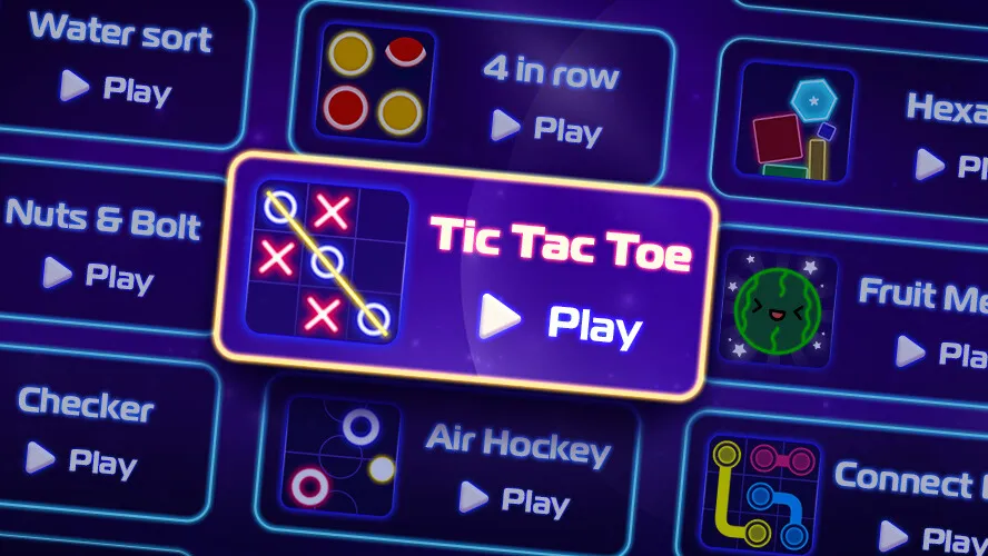 Tic Tac Toe: XO cross game | Indus Appstore | Screenshot