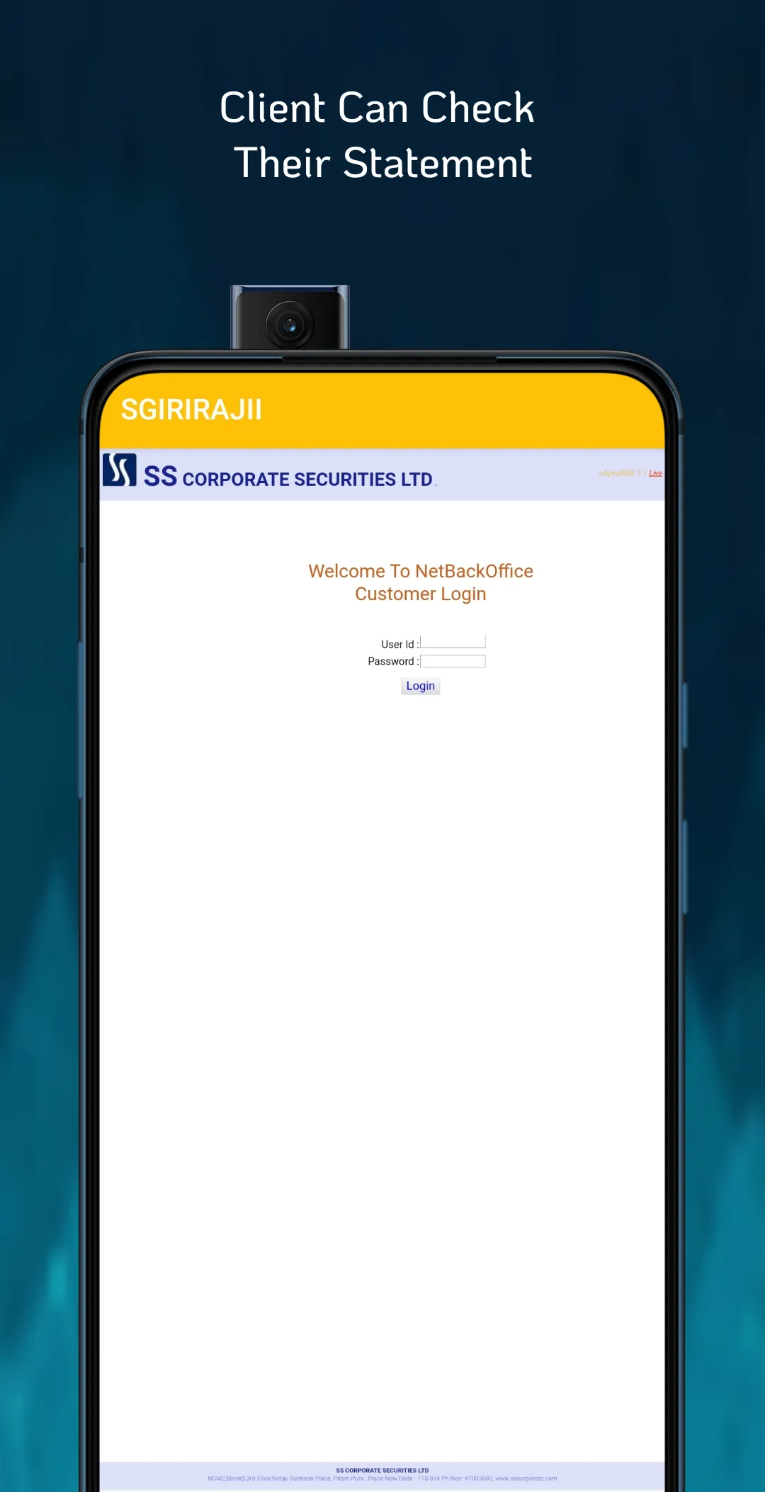 Shri Giriraj Investments | Indus Appstore | Screenshot