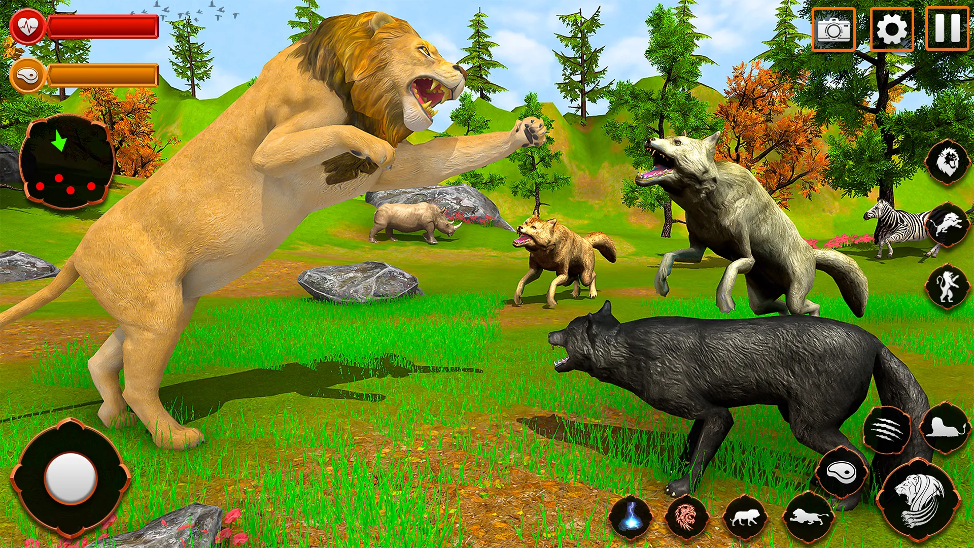 Animal Games Lion Simulator | Indus Appstore | Screenshot