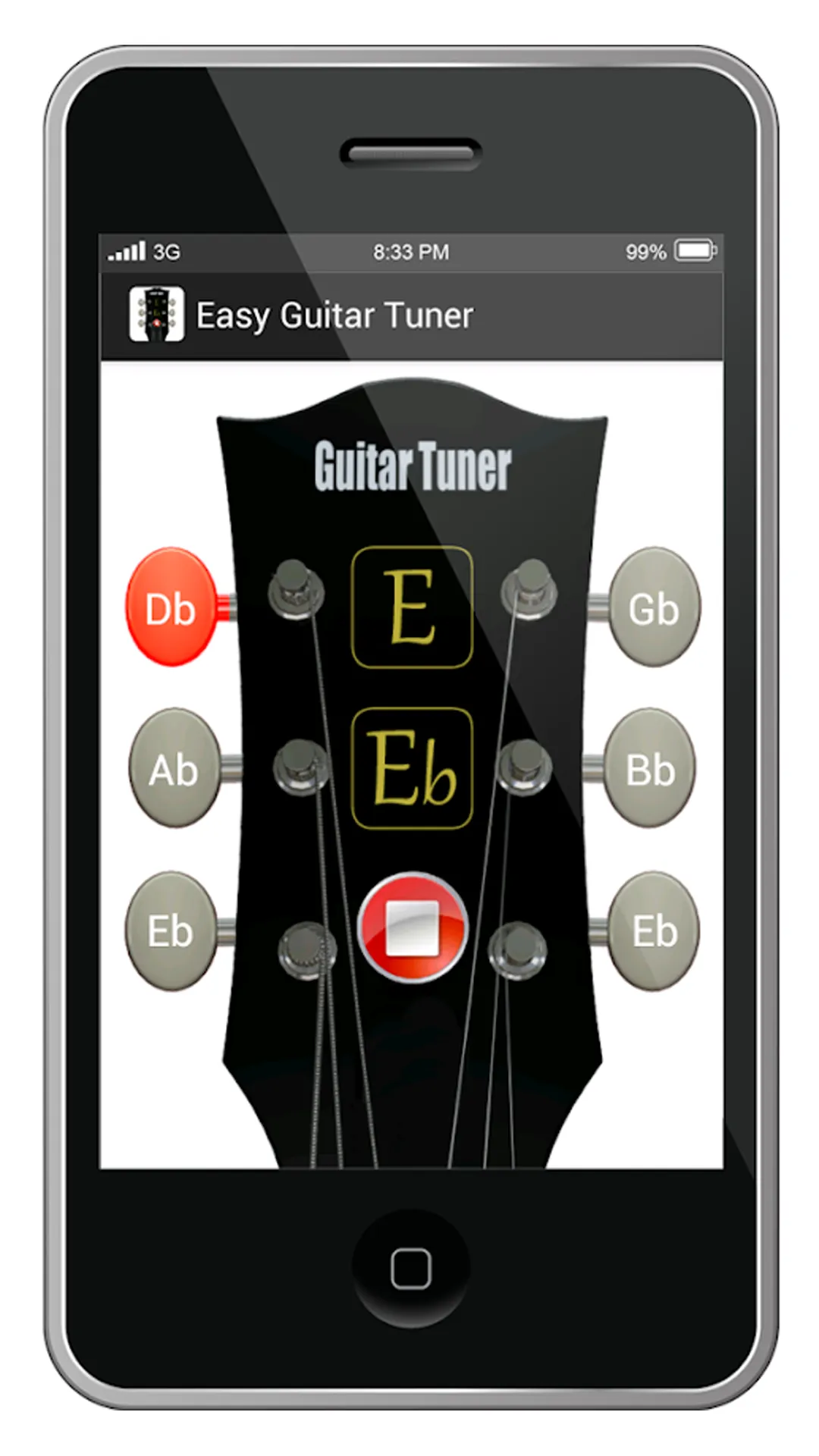 Easy Guitar Tuner | Indus Appstore | Screenshot