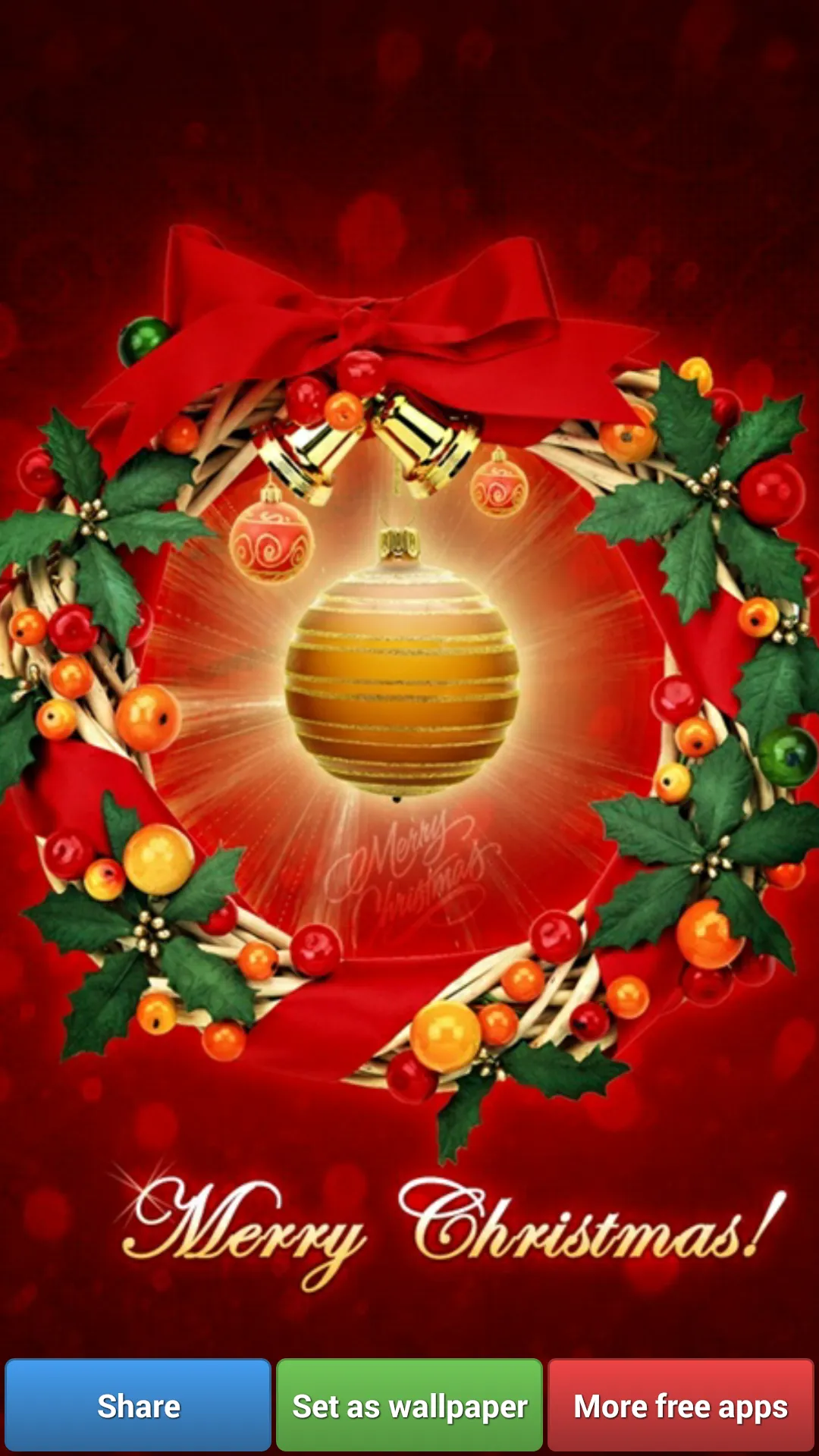 Merry Christmas HD Wallpapers | Indus Appstore | Screenshot