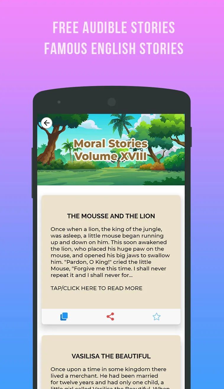 Bedtime Short Moral Stories | Indus Appstore | Screenshot