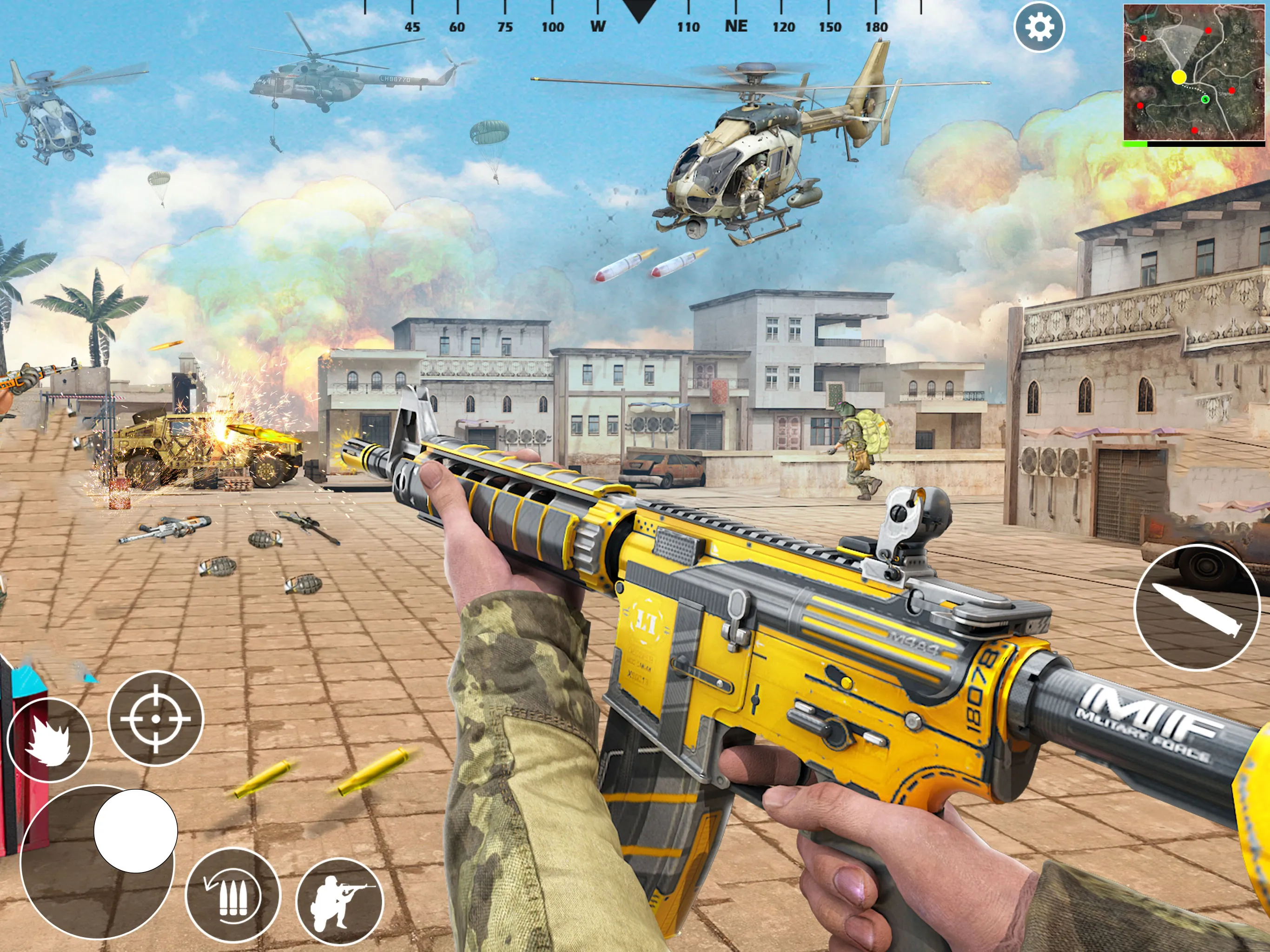 War Zone: Gun Shooting Games | Indus Appstore | Screenshot